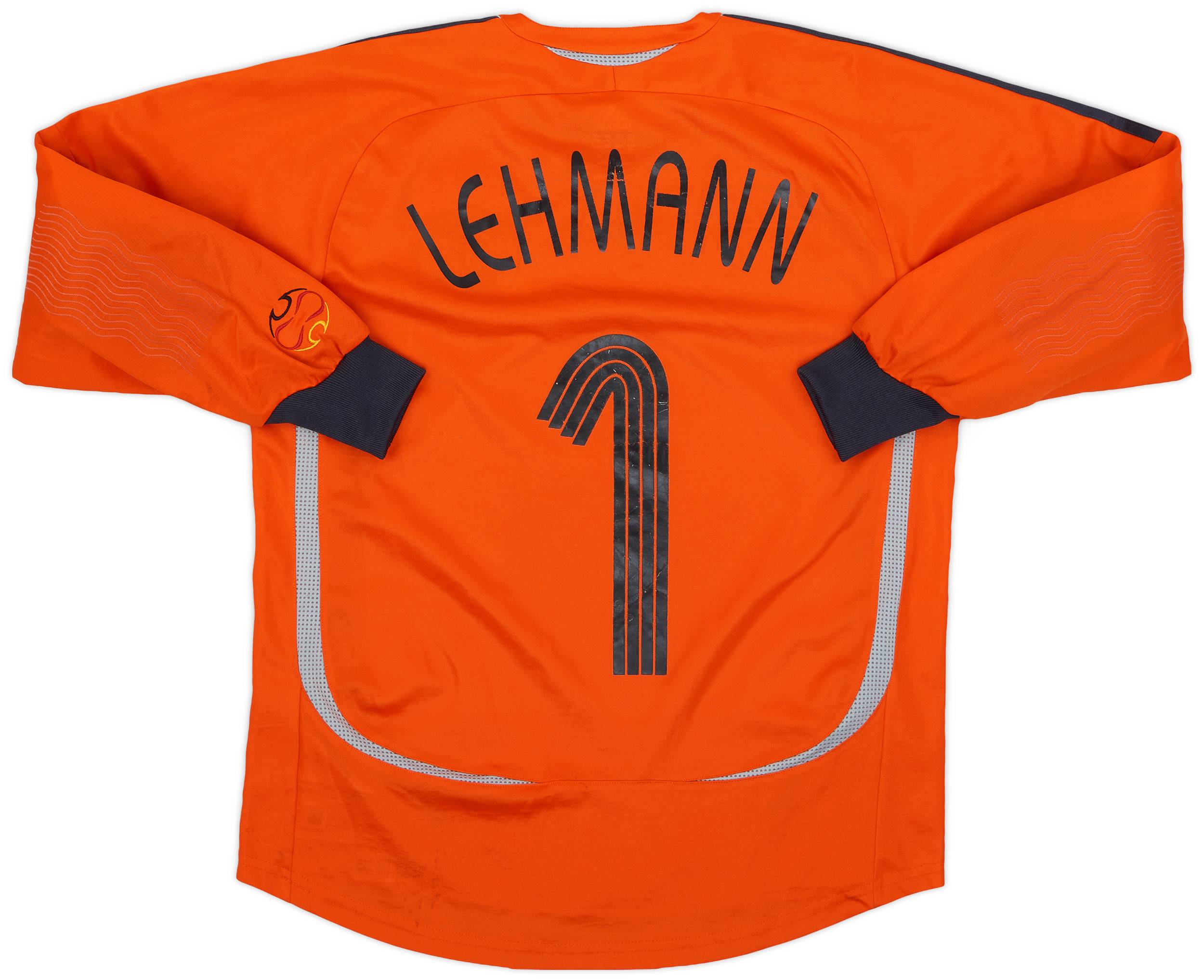 2005-07 Germany GK Shirt Lehmann #1 - 6/10 - (L.Boys)