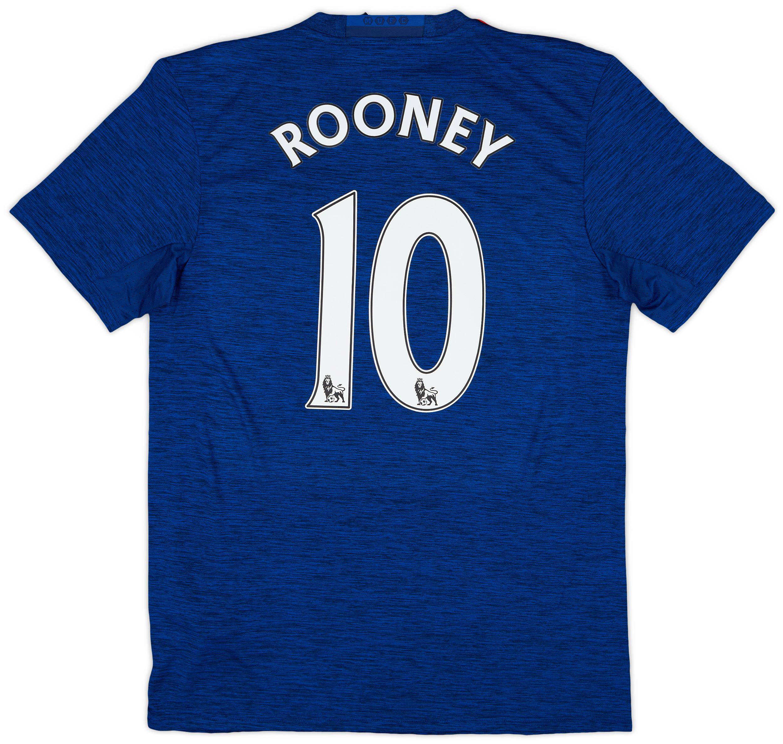 2016-17 Manchester United Away Shirt Rooney #10 (M)