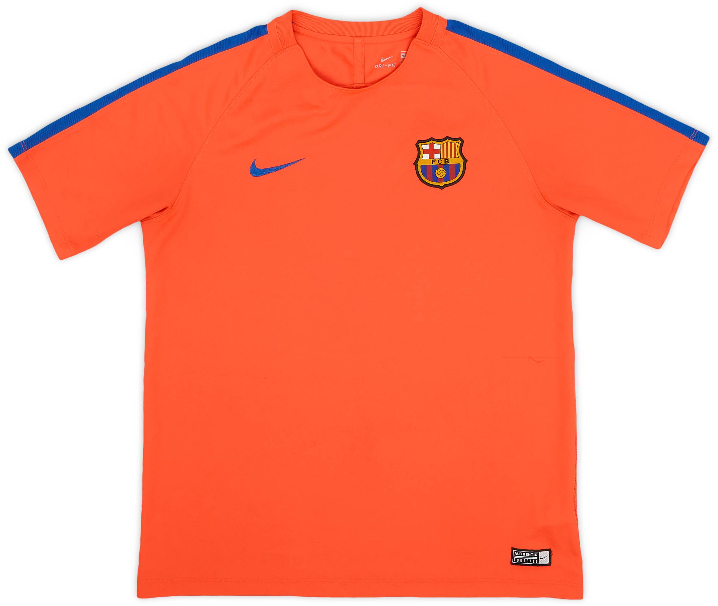 2016-17 Barcelona NIke Training Shirt - 9/10 - (XL.Boys)