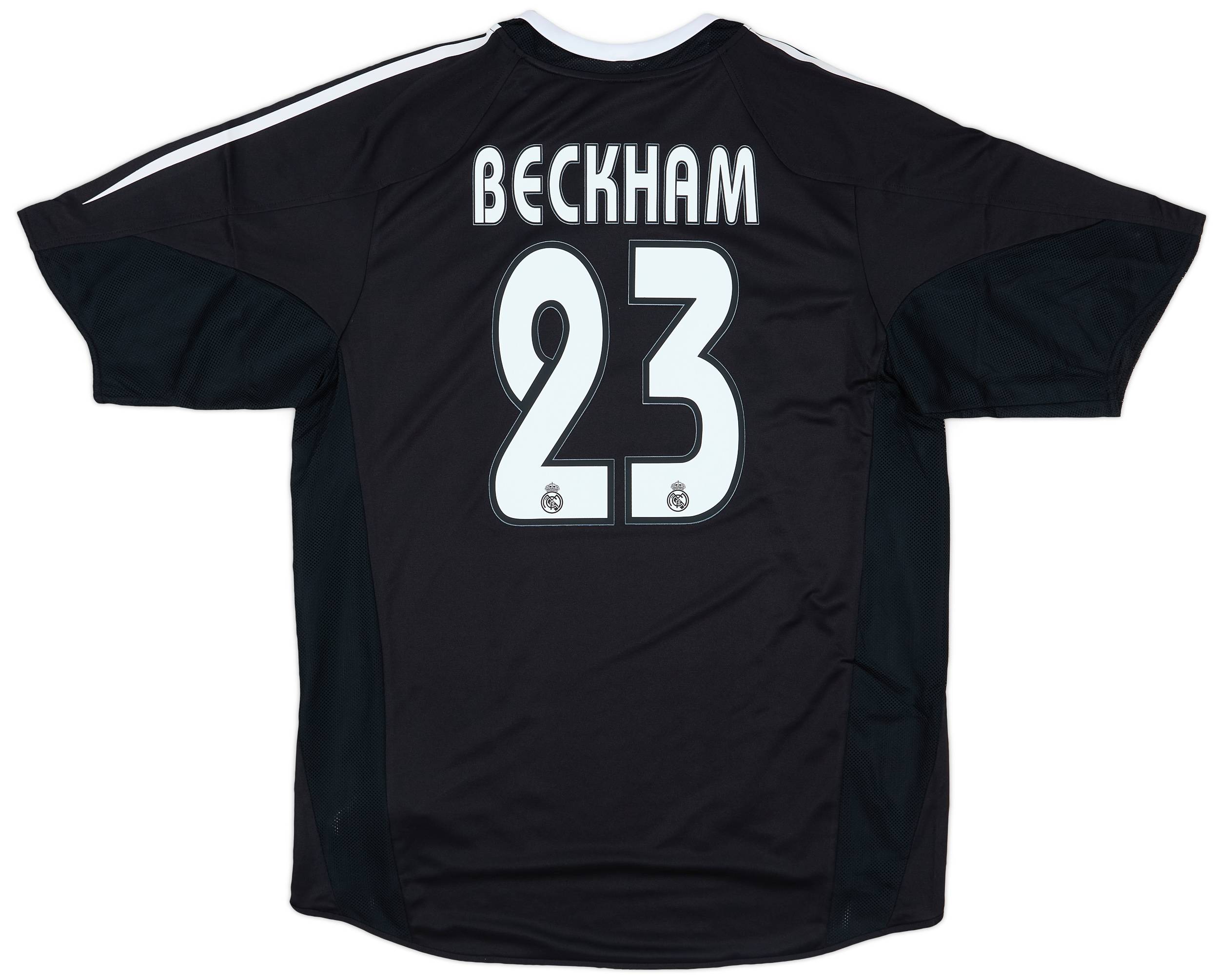2004-05 Real Madrid Away Shirt Beckham #23 (M)