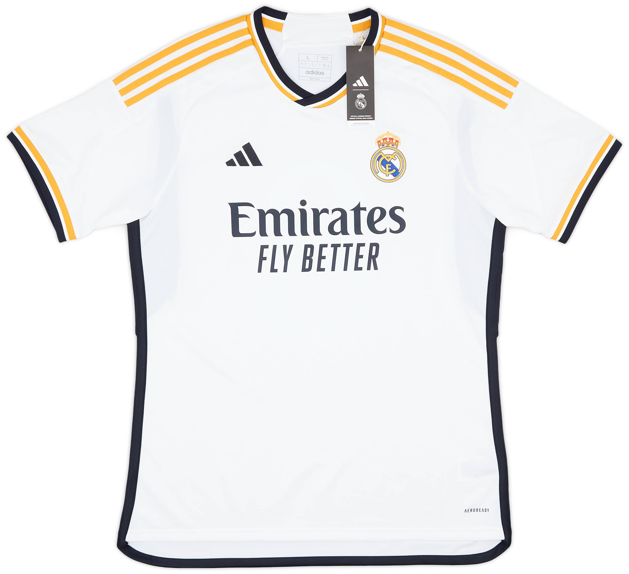 23-24 Real Madrid トニ・クロース #8 Adidas Real Madrid CF Toni Kroos#8 23/24 Away LOng Sleeve