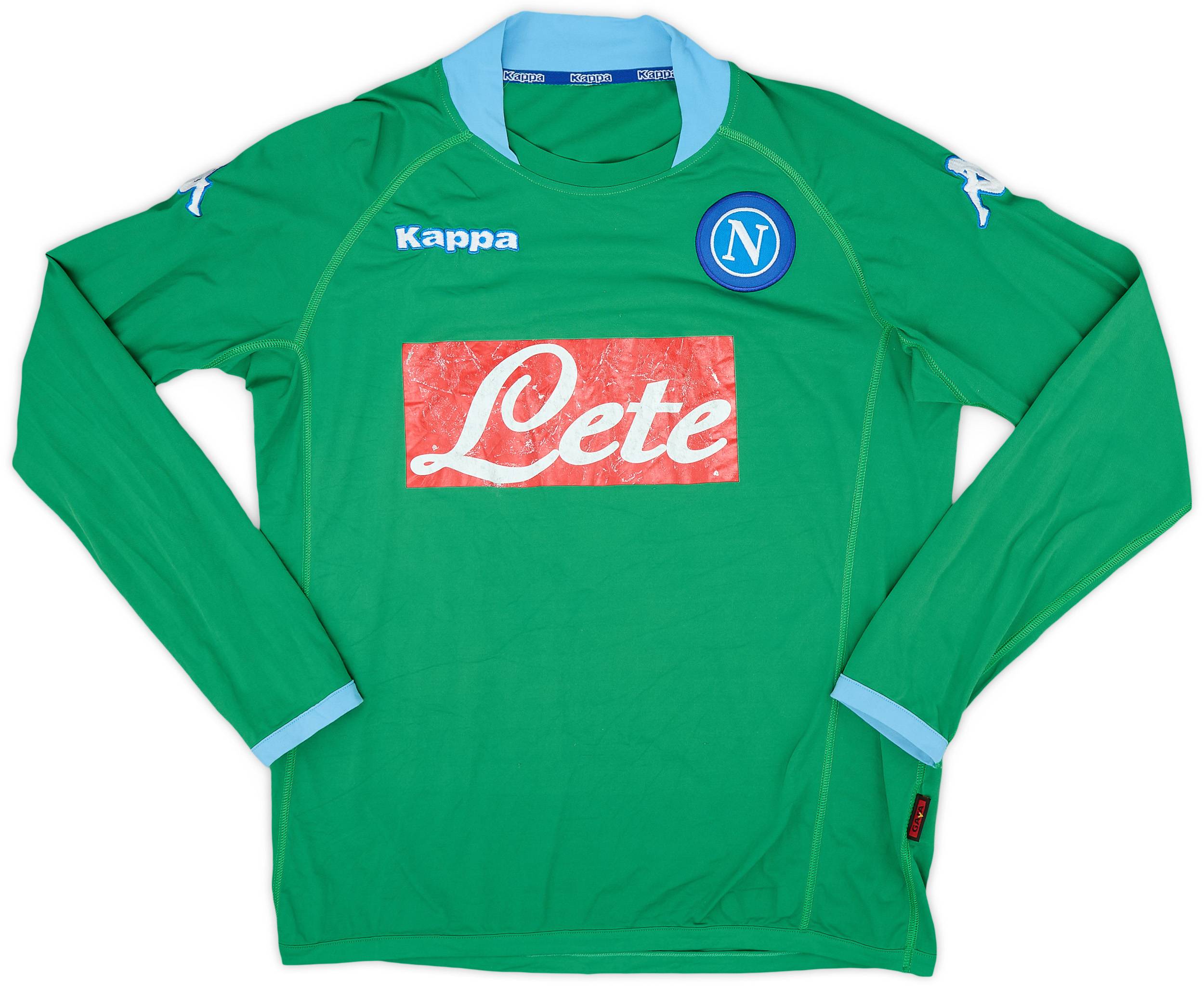 2005-06 Napoli GK Shirt #12 - 5/10 - (XL)