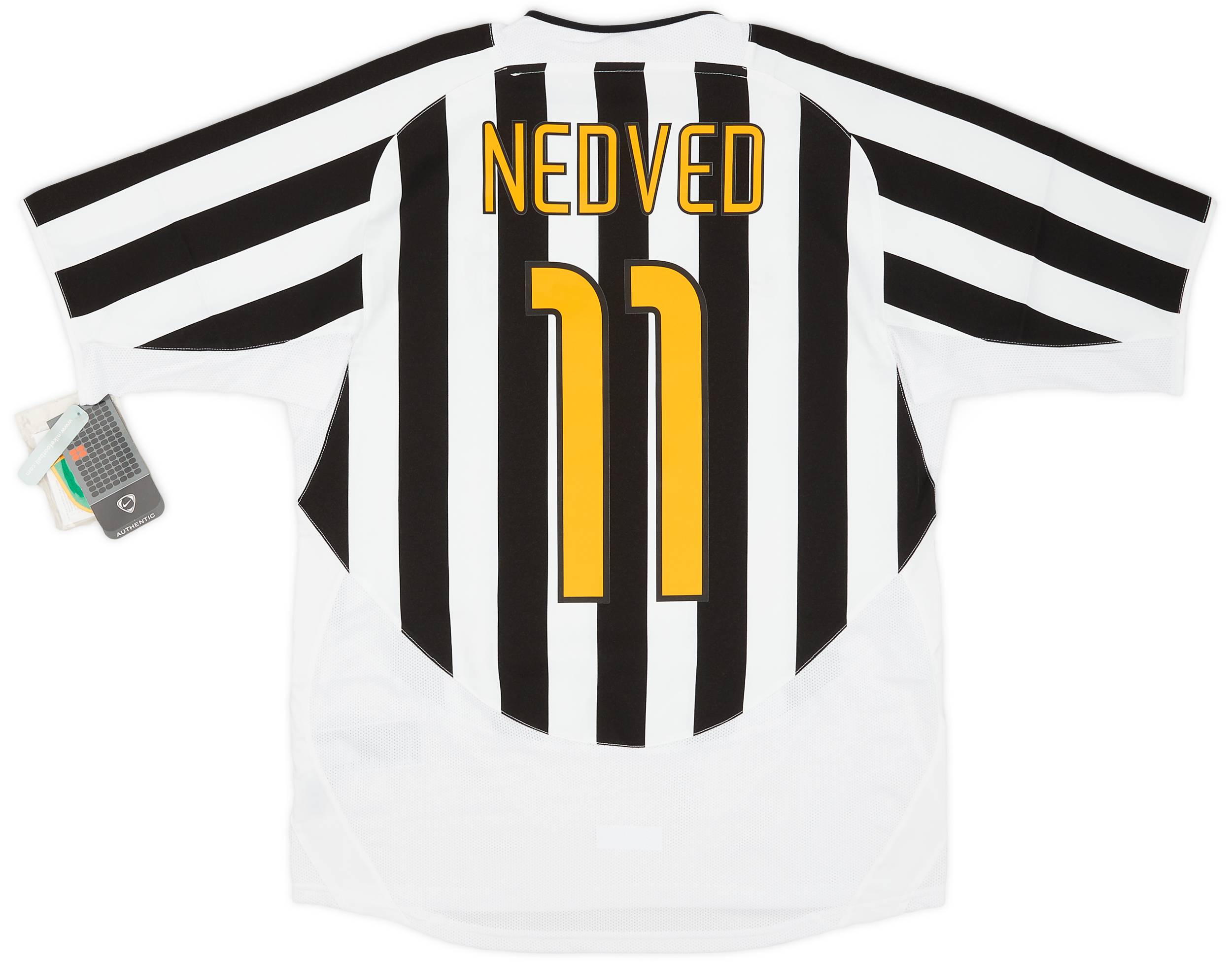 2003-04 Juventus Home Shirt Nedved #11 (M)