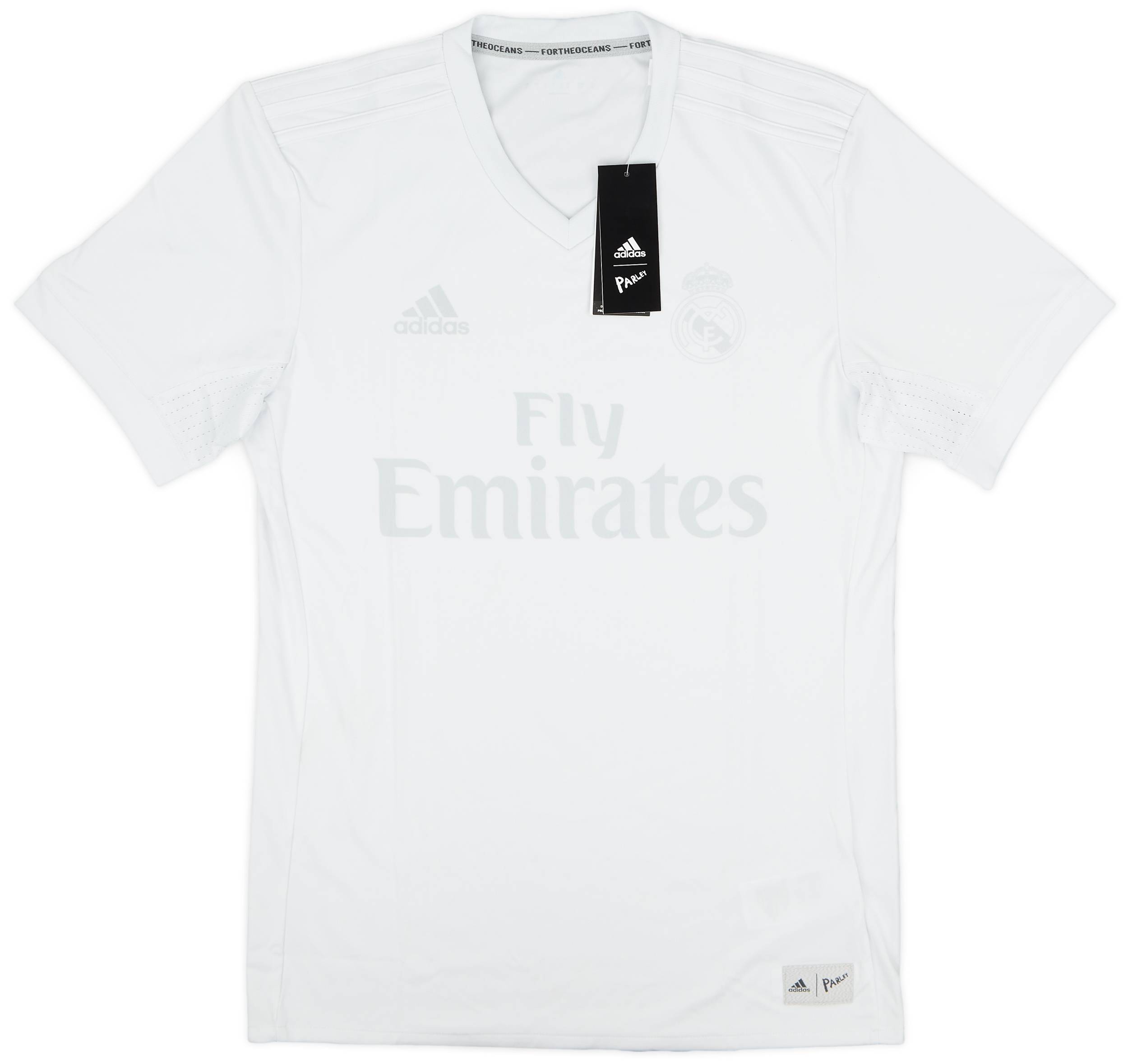 2016-17 Real Madrid Special Edition 'Parley' Home Shirt (S)