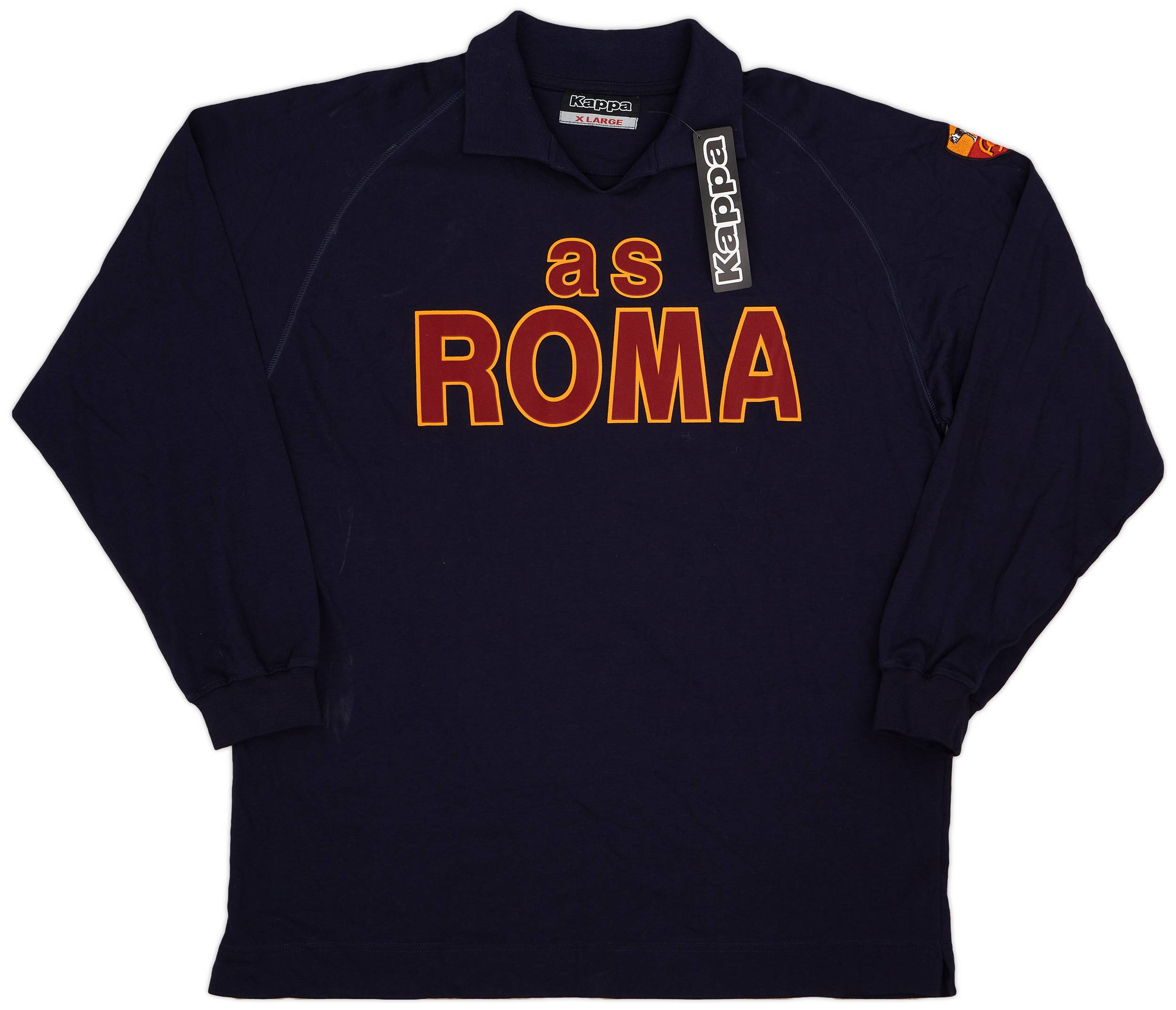 2003-04 Roma Kappa Polo L/S Shirt (XL)