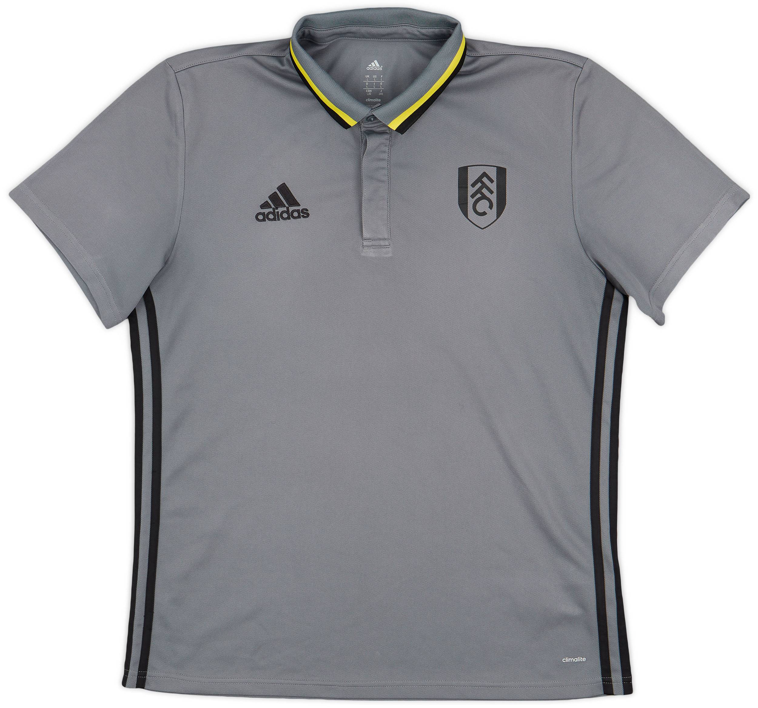 2015-16 Fulham adidas Polo Shirt - 8/10 - (L)