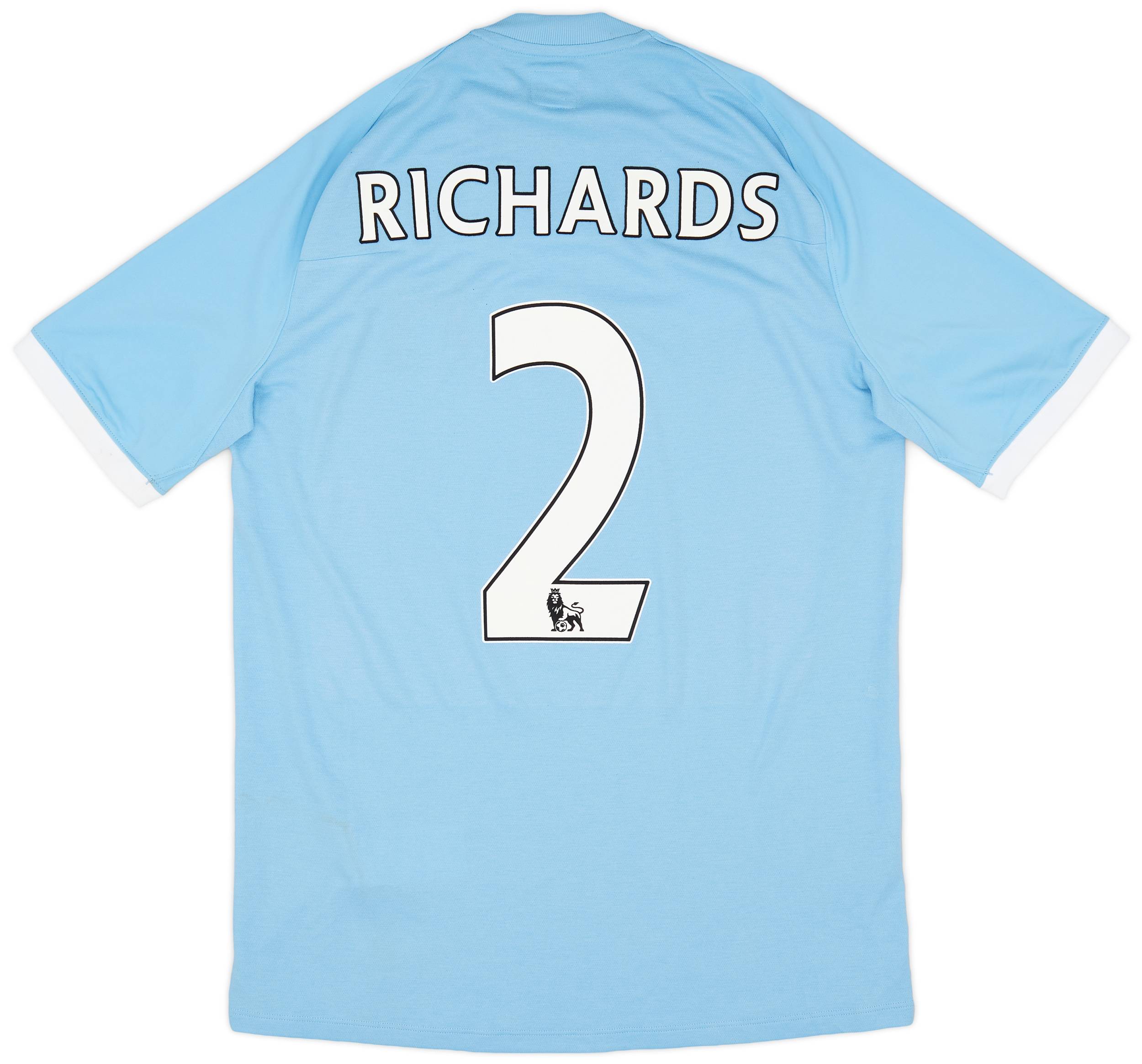 2010-11 Manchester City 'FA Cup Winners' Home Shirt Richards #2 (M)