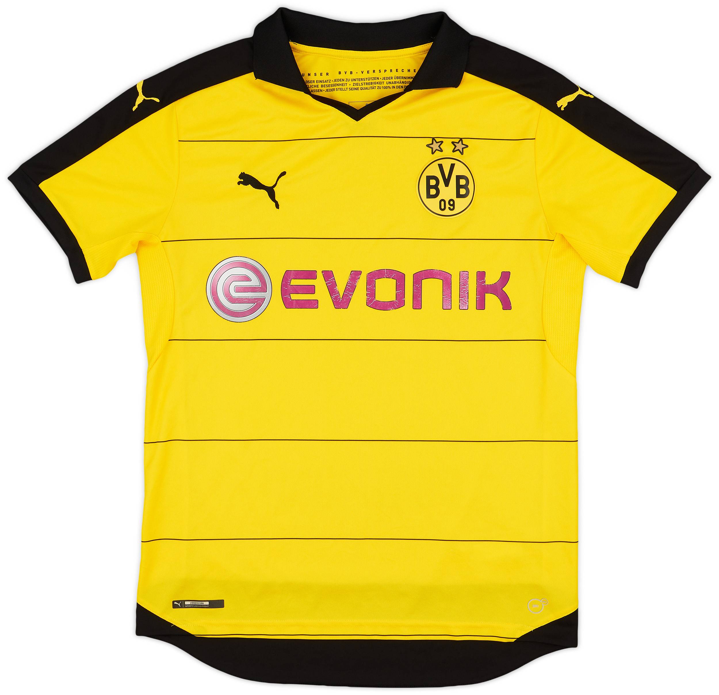 2015-16 Borussia Dortmund Home Shirt - 5/10 - (M)