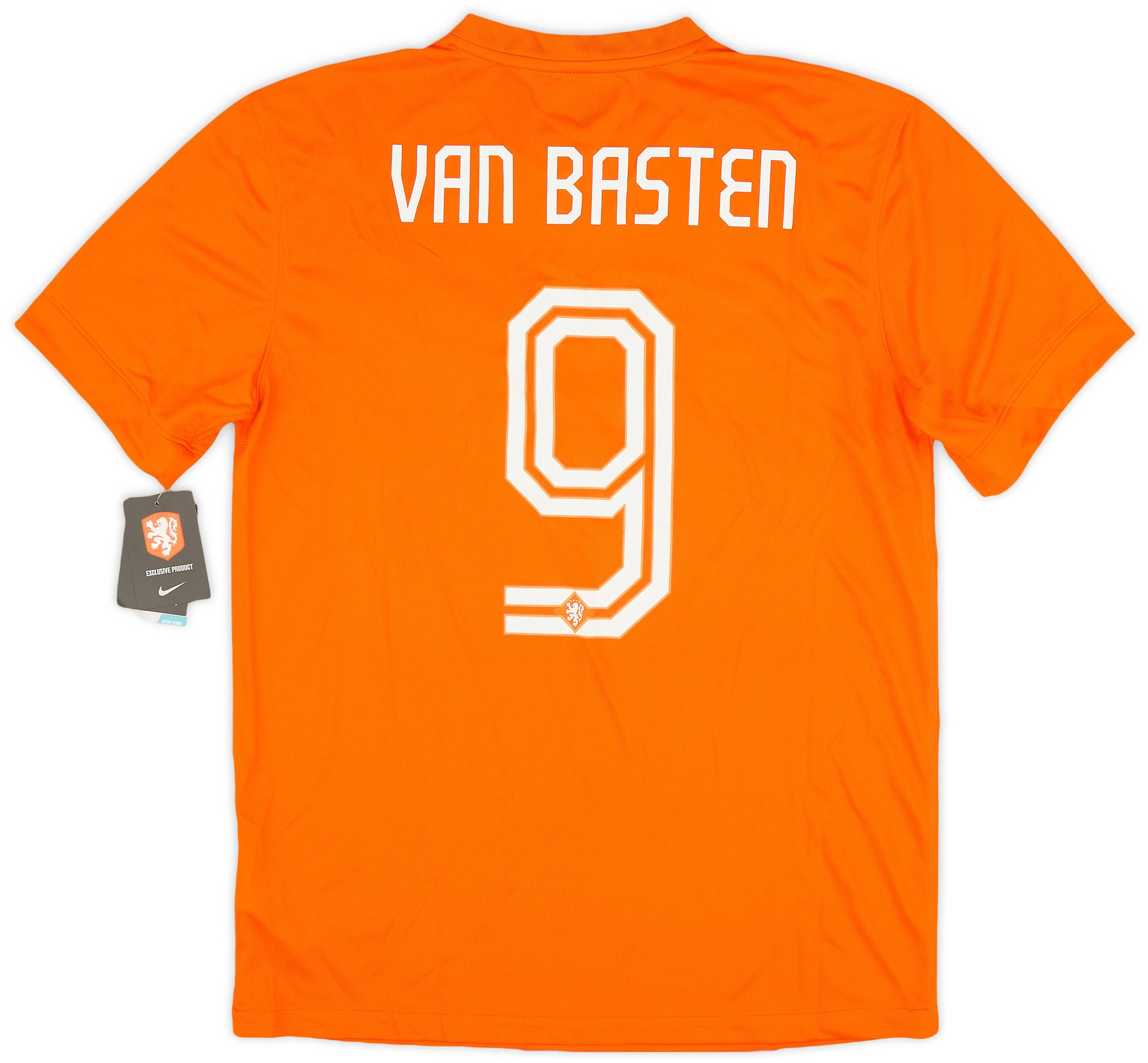 2014-15 Netherlands Home Shirt Van Basten #9 (M)