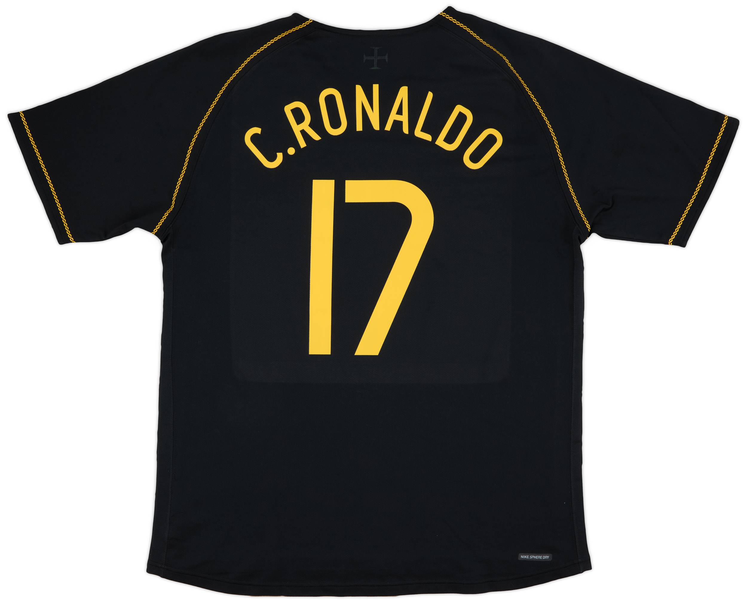 Nike C.RONALDO 17 ポルトガル代表シャツ 2006-08 Portugal Home Shirt C.Ronaldo #17 (M)