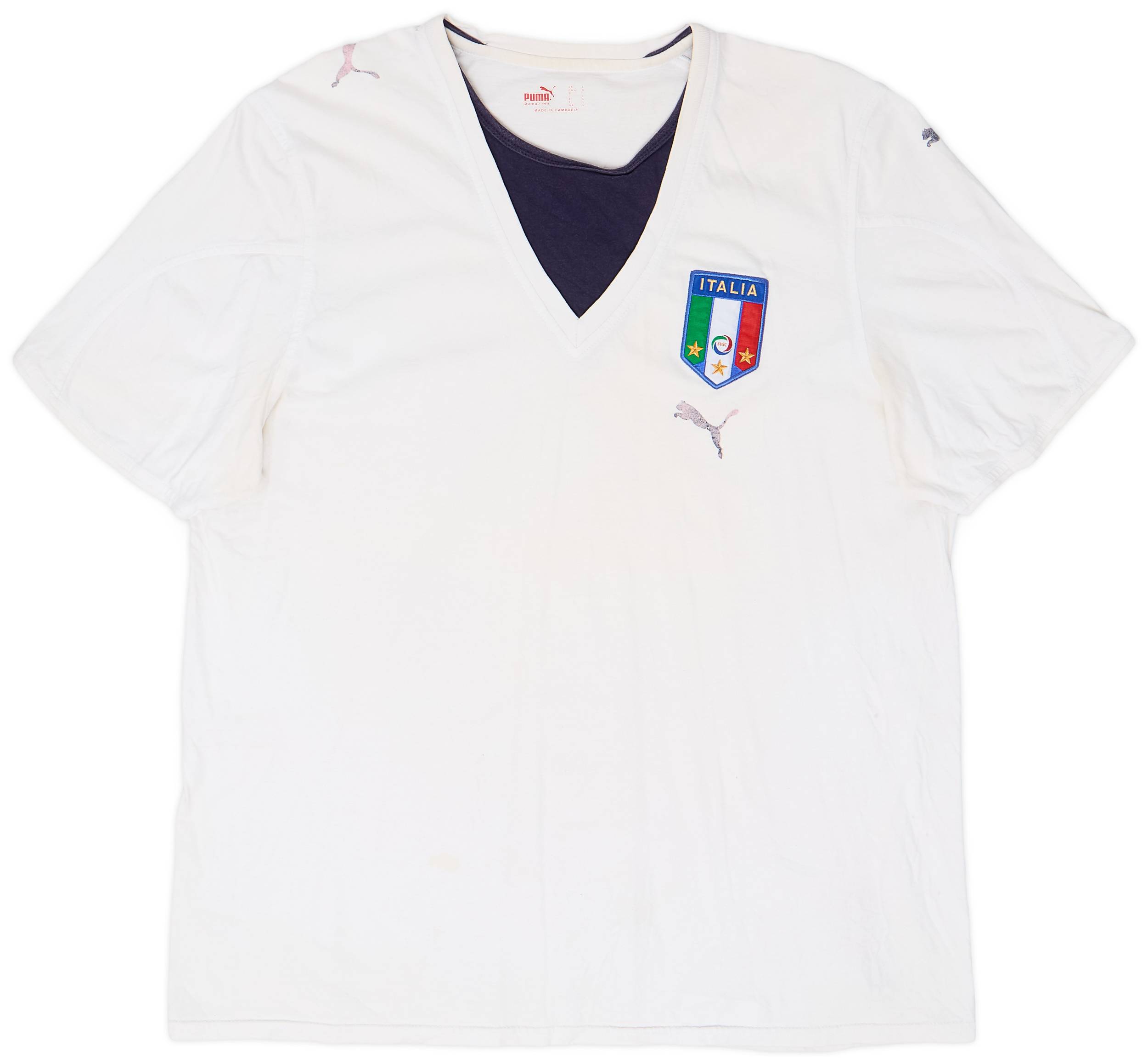 2006-07 Italy Puma Training Shirt - 5/10 - (L)