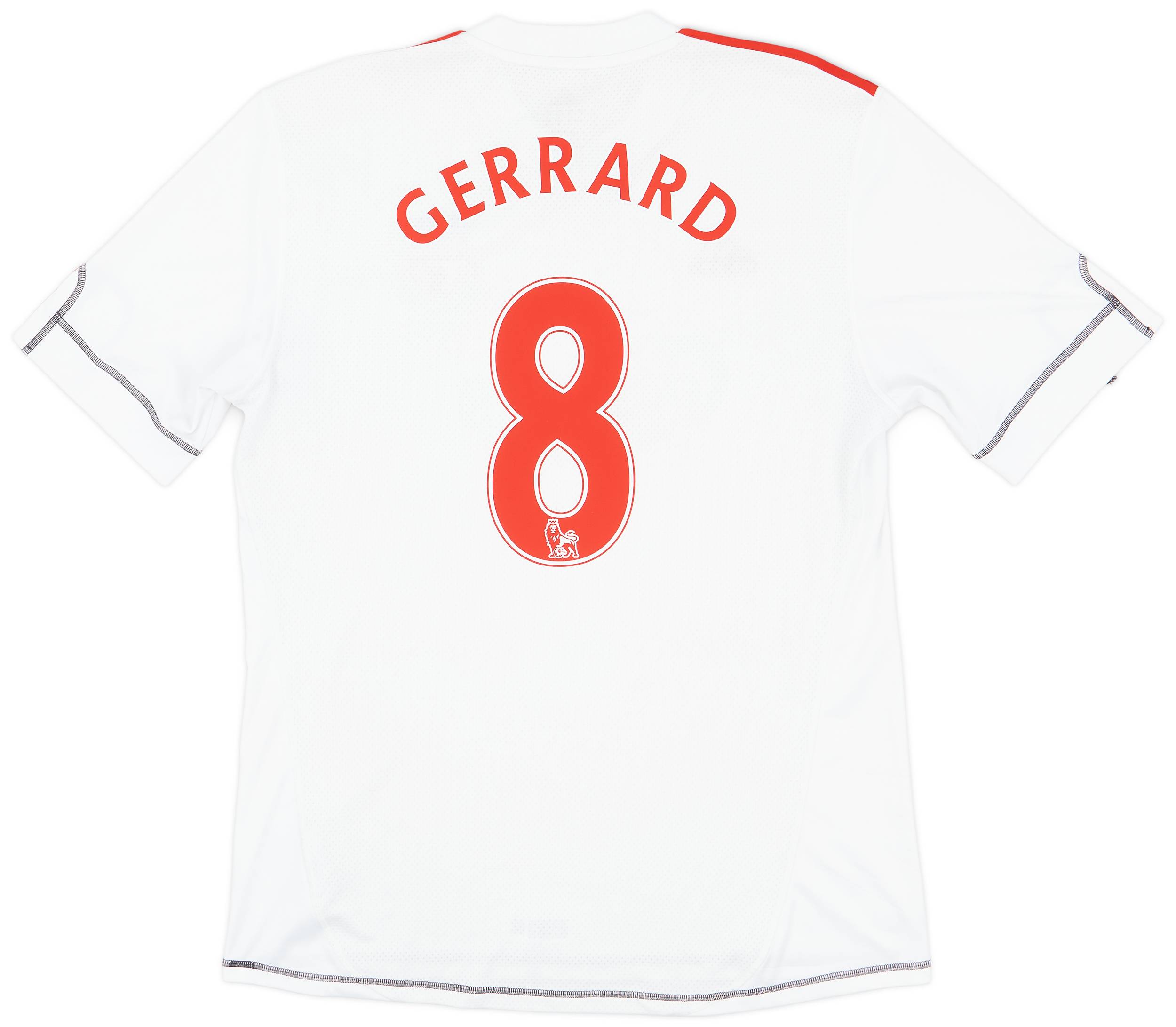 2009-10 Liverpool Third Shirt Gerrard #8 - 7/10 - (L)