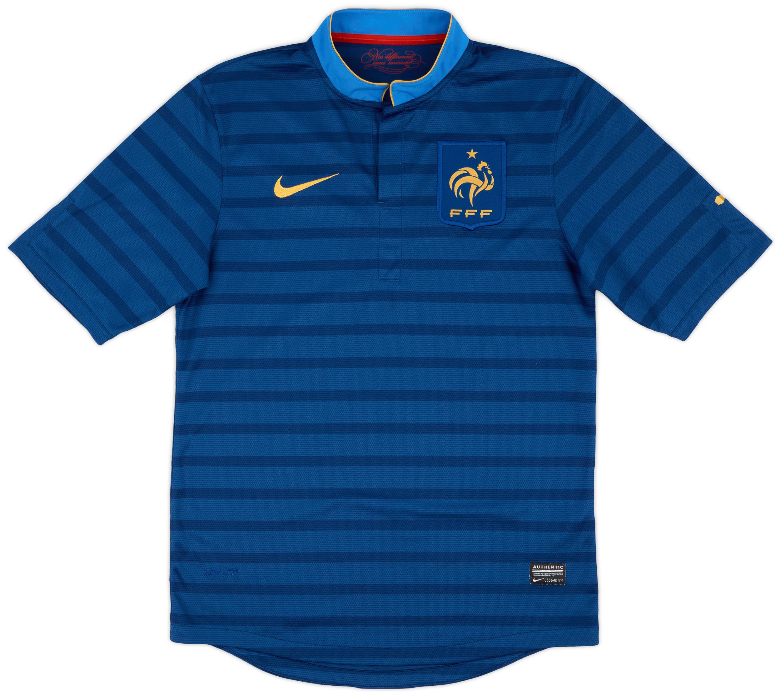 2012-13 France Home Shirt - 9/10 - (S)