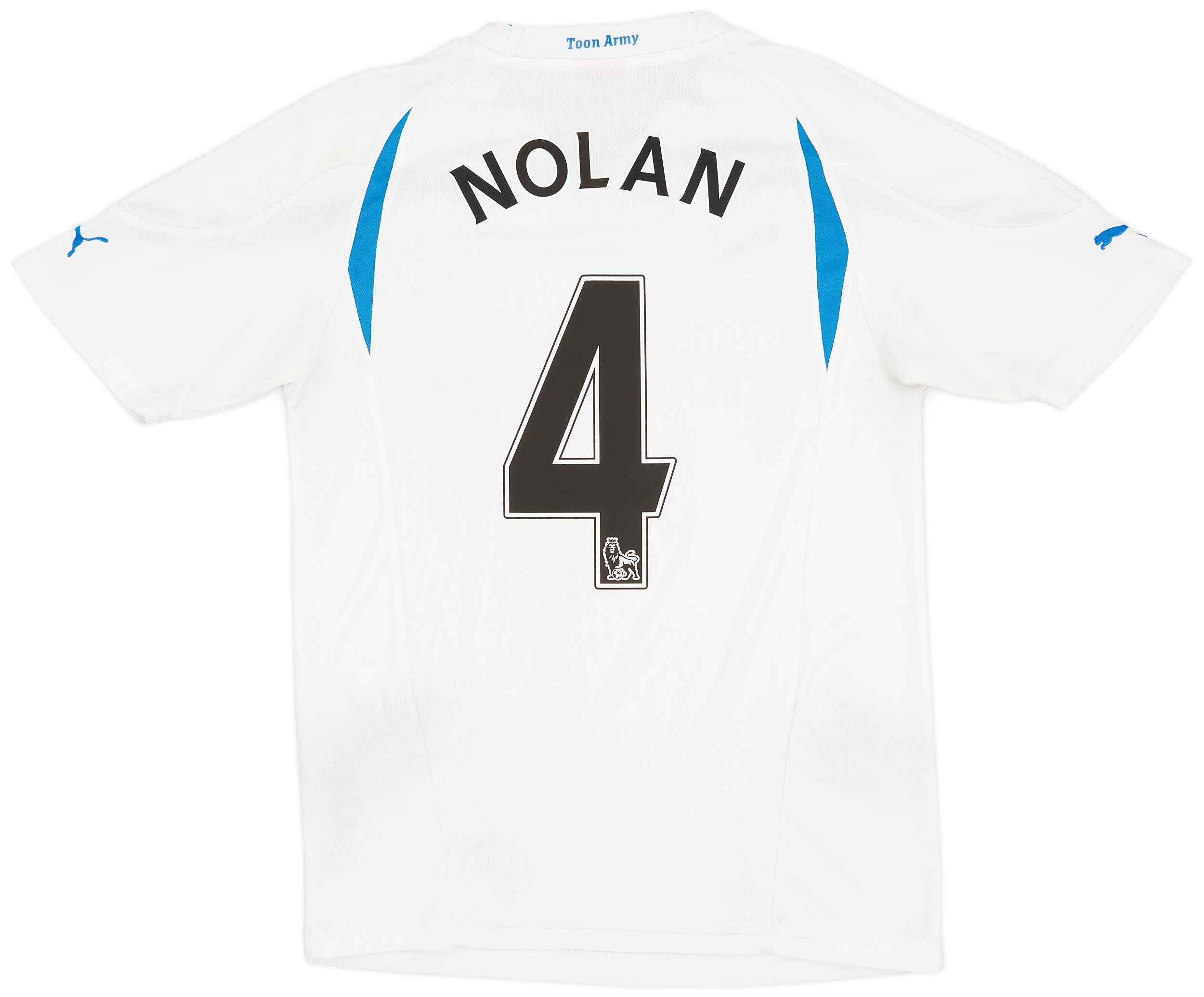 2010-11 Newcastle Third Shirt Nolan #4 - 7/10 - (S)