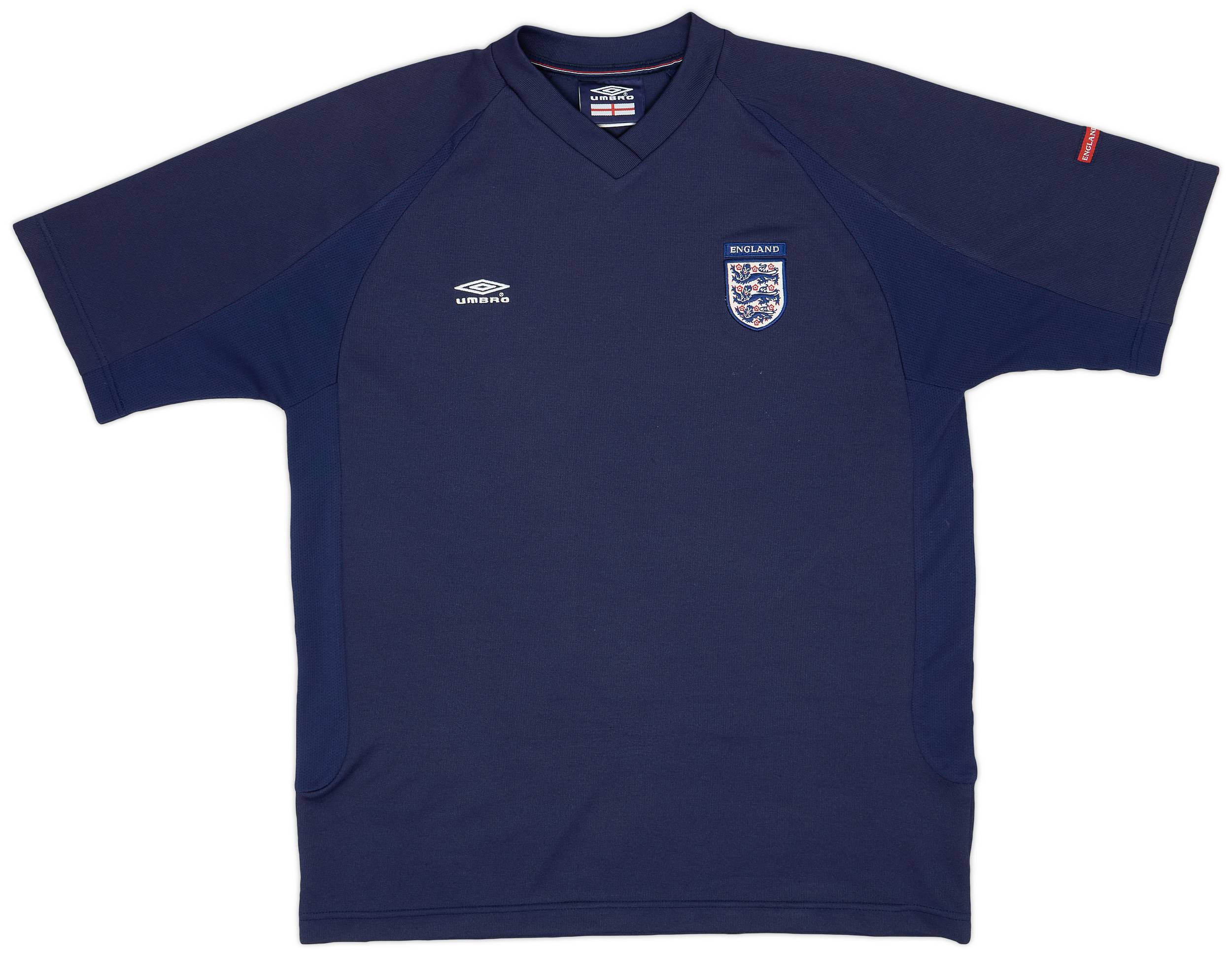 2002-03 England Umbro Training Shirt - 7/10 - (L)