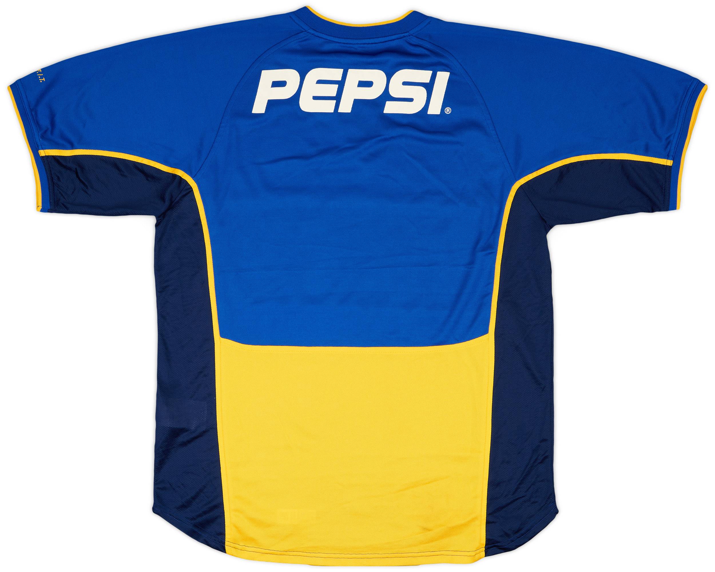 2001-02 Boca Juniors Home Shirt - 8/10 - (L)
