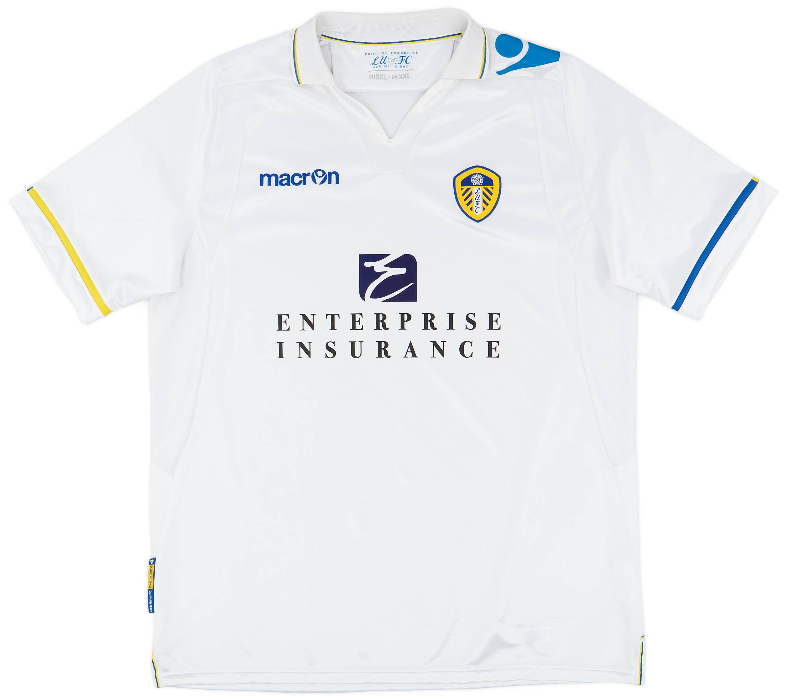 2011-12 Leeds United Home Shirt - 9/10 - (XXL)