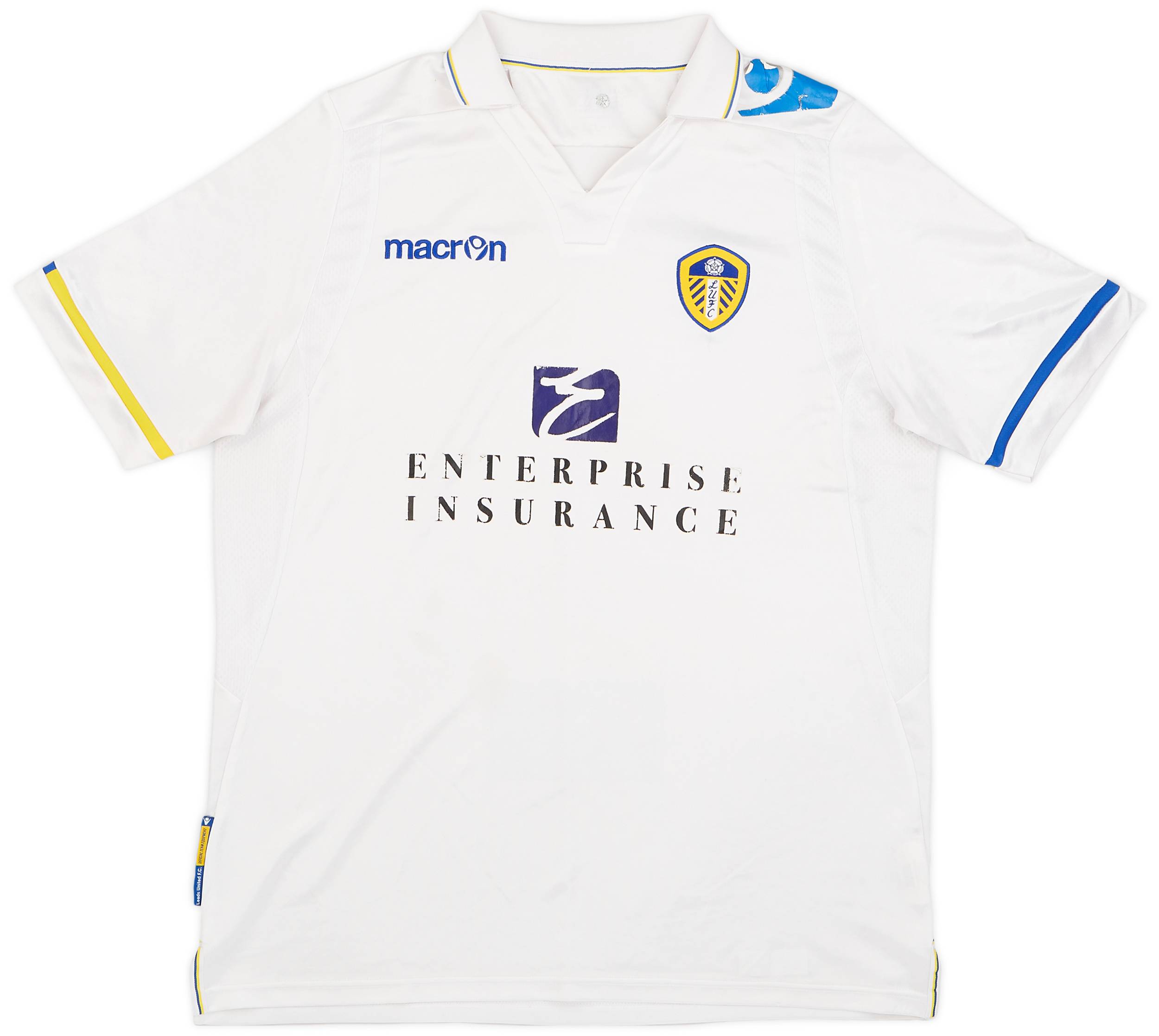 2011-12 Leeds United Home Shirt - 5/10 - (XL)