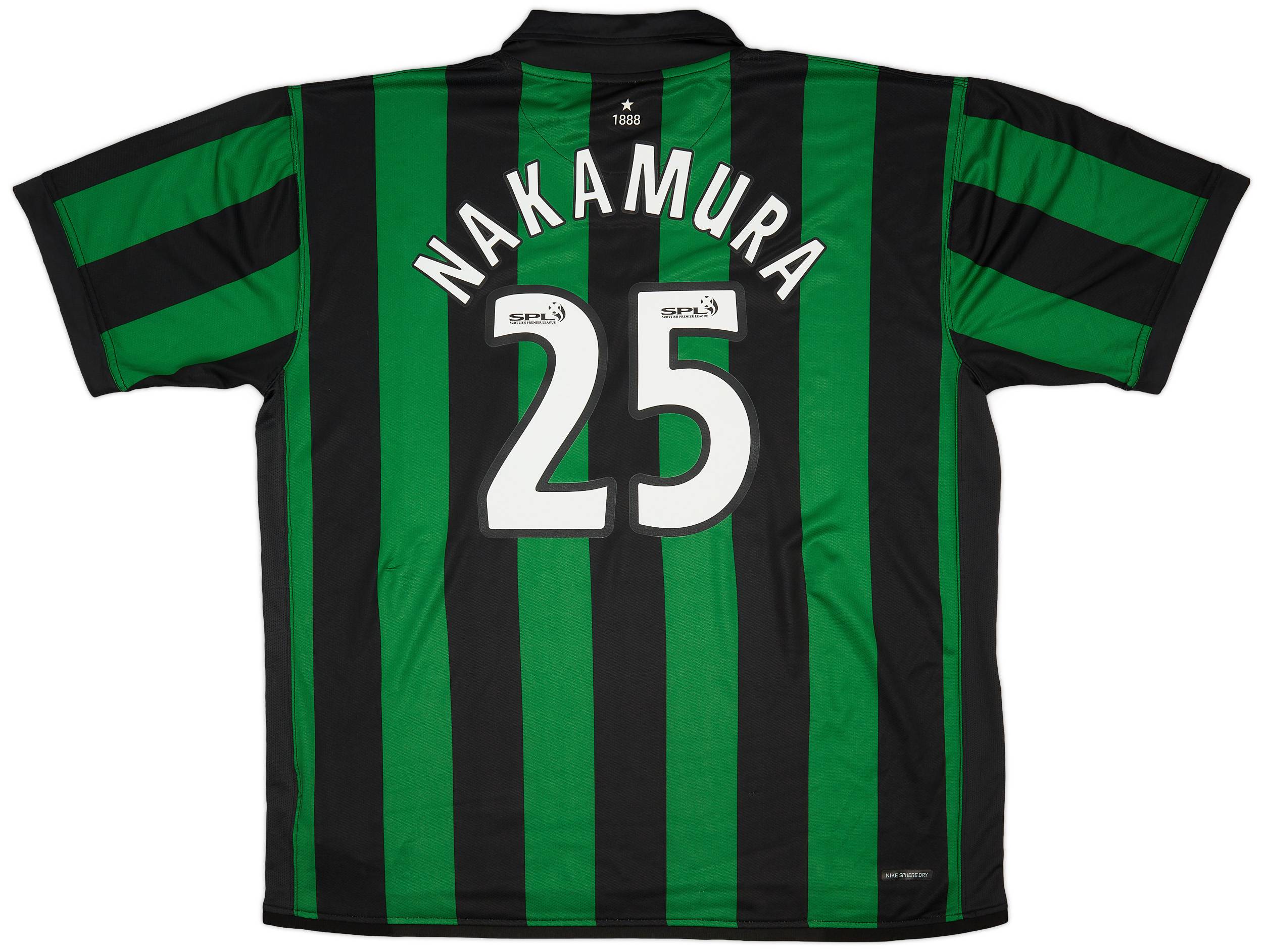 2006-08 Celtic Away Shirt Nakamura #25 - 9/10 - (3XL)