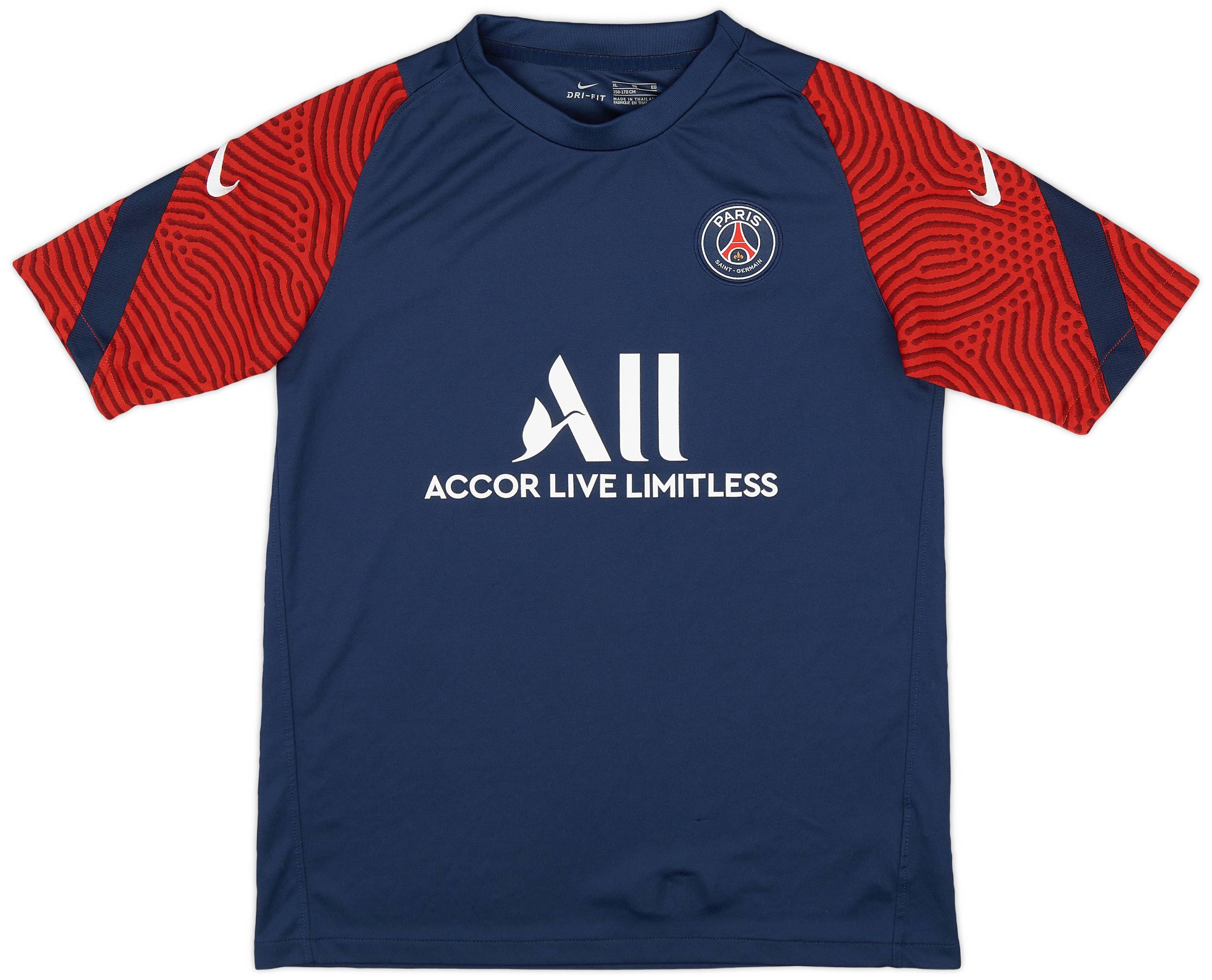 2020-21 Paris Saint-Germain Nike Training Shirt - 8/10 - (XL.Boys)