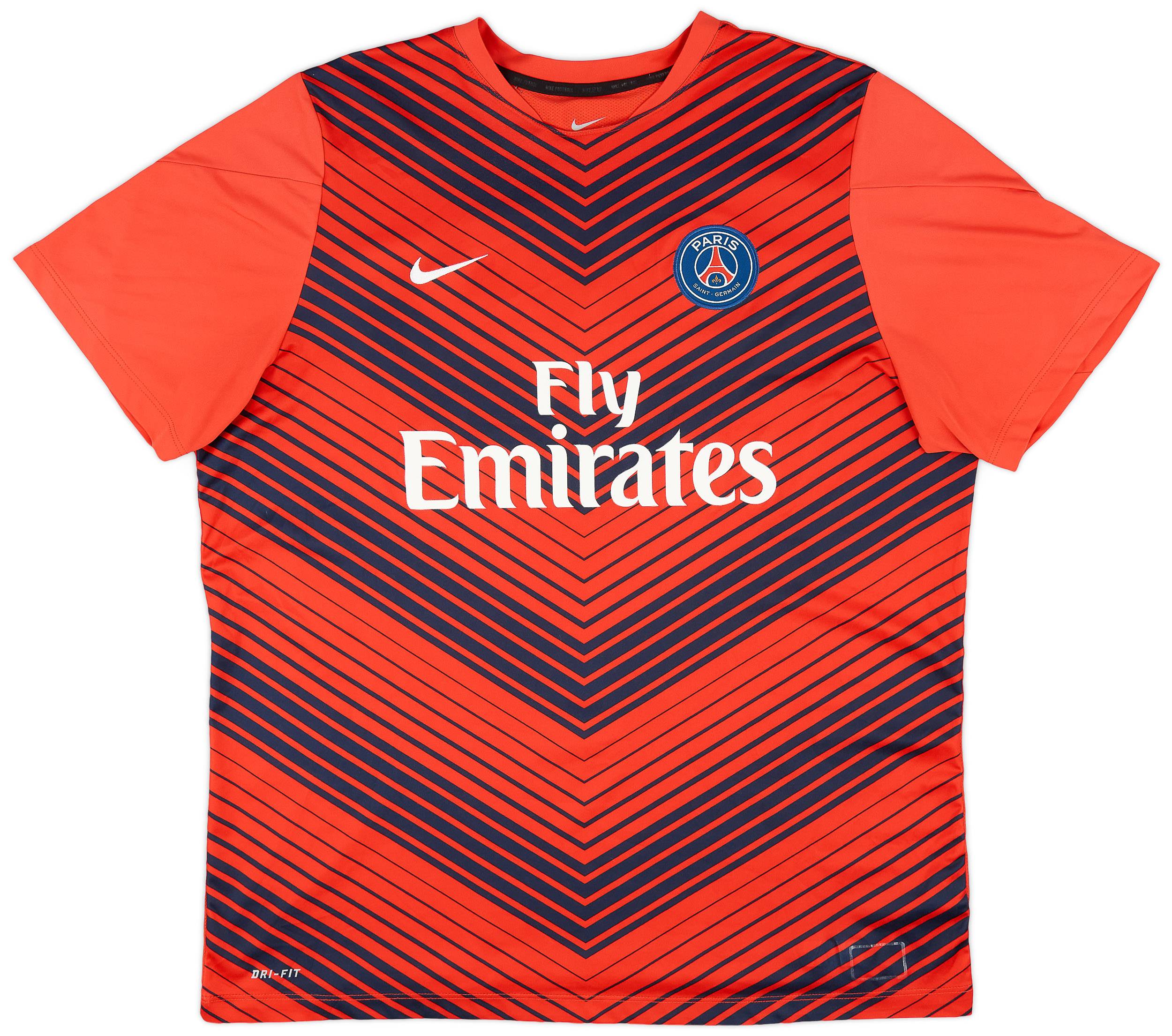 2014-15 Paris Saint-Germain Nike Training Shirt - 9/10 - (XXL)