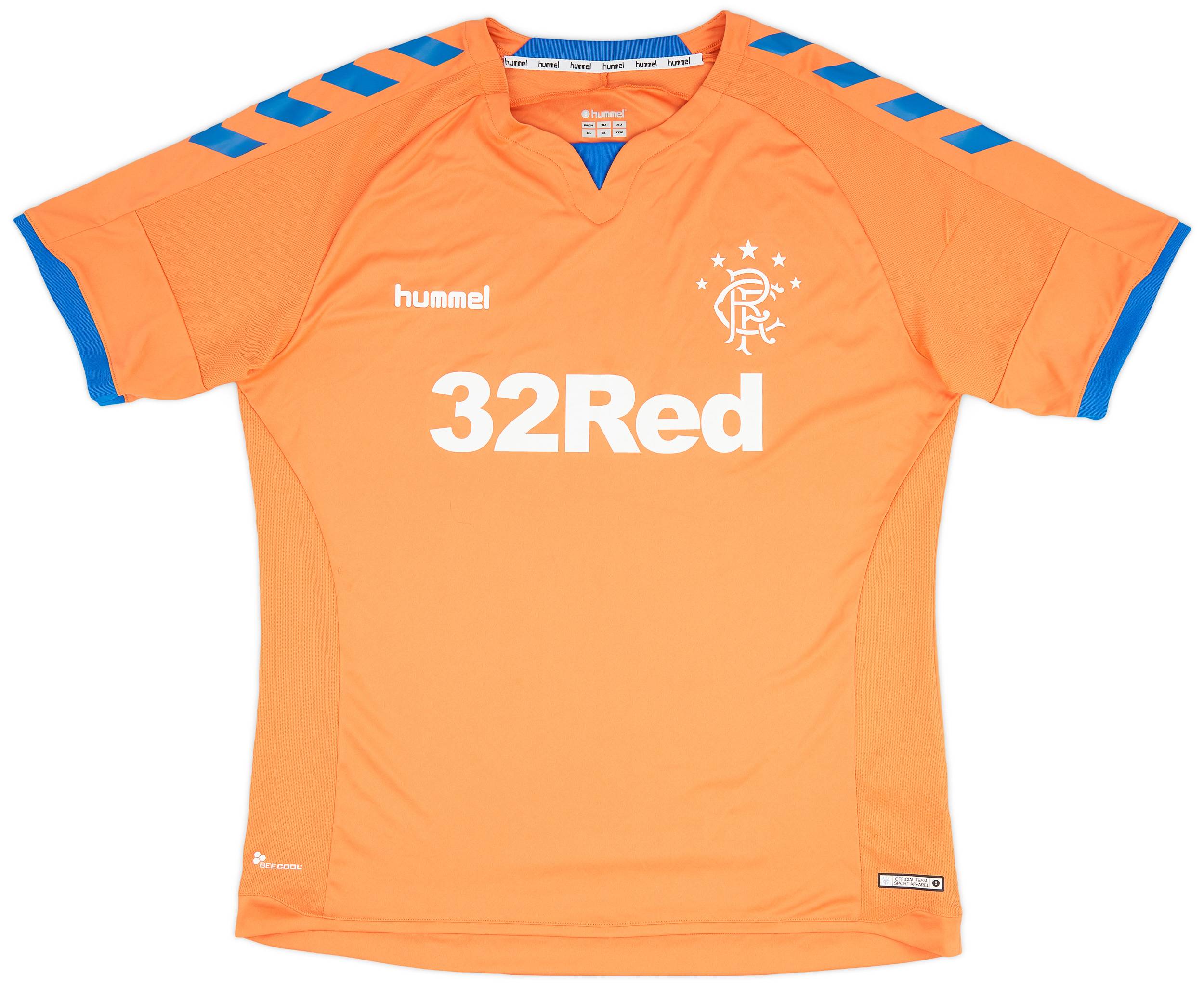 2018-19 Rangers Third Shirt - 9/10 - (XXL)