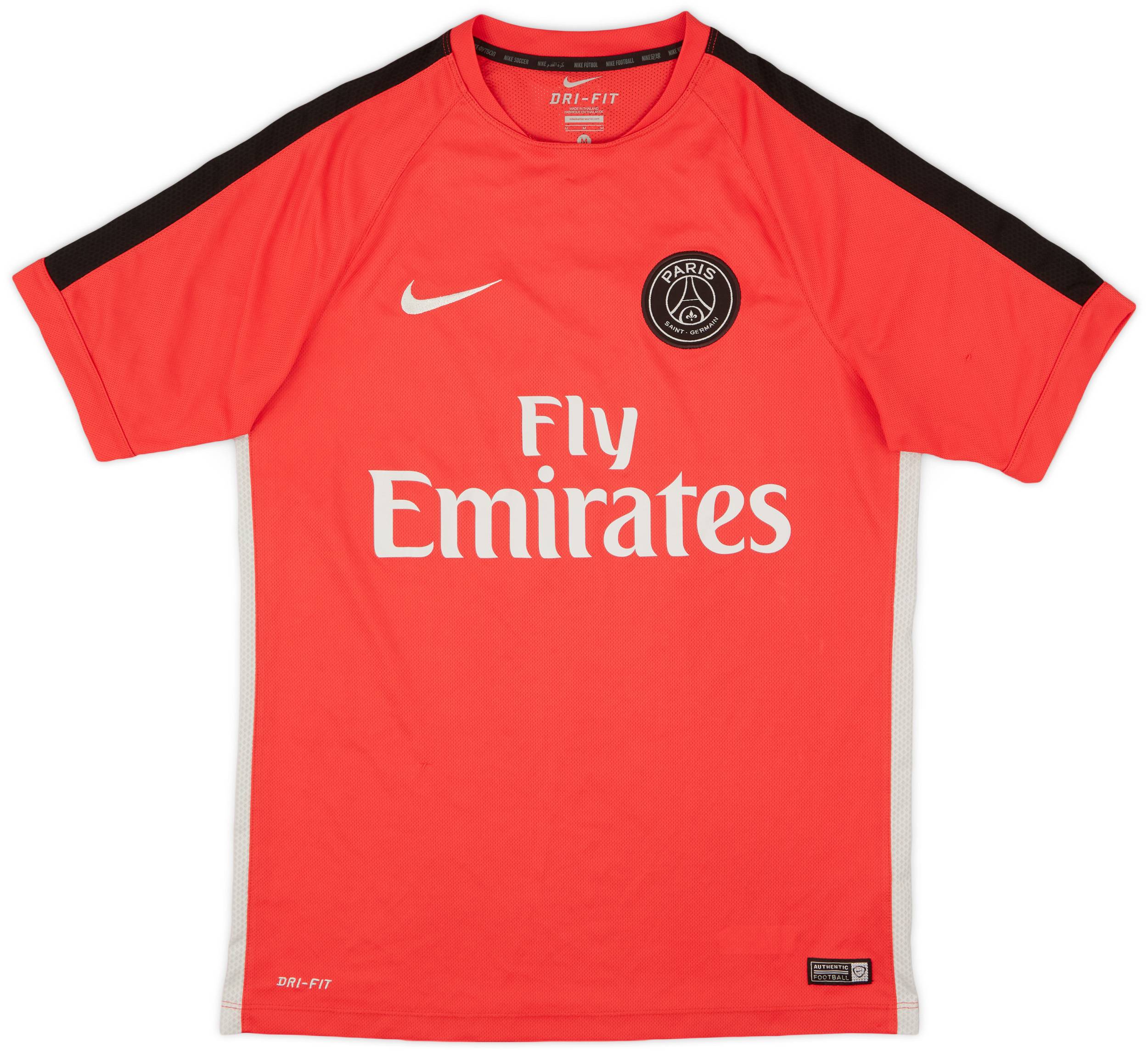 2015-16 Paris Saint-Germain Nike Training Shirt - 8/10 - (M)