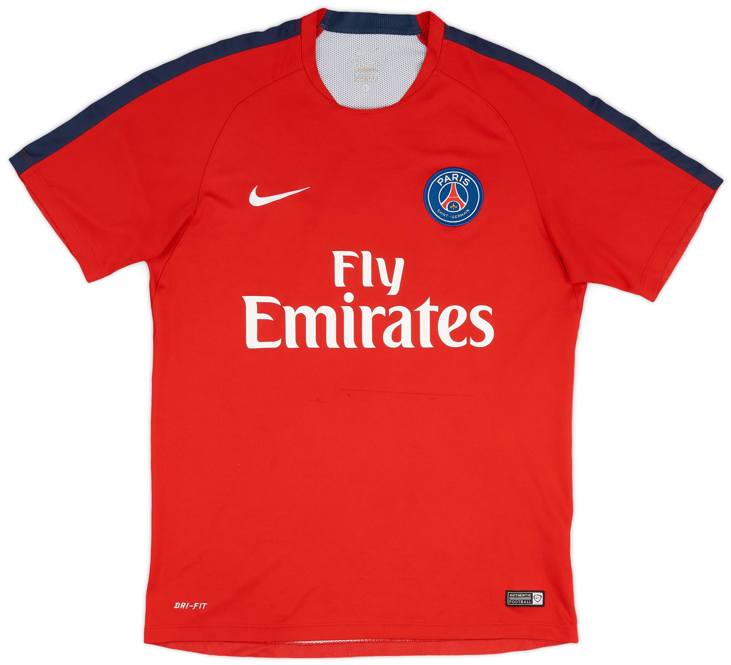 2016-17 Paris Saint-Germain Nike Training Shirt - 8/10 - (L)
