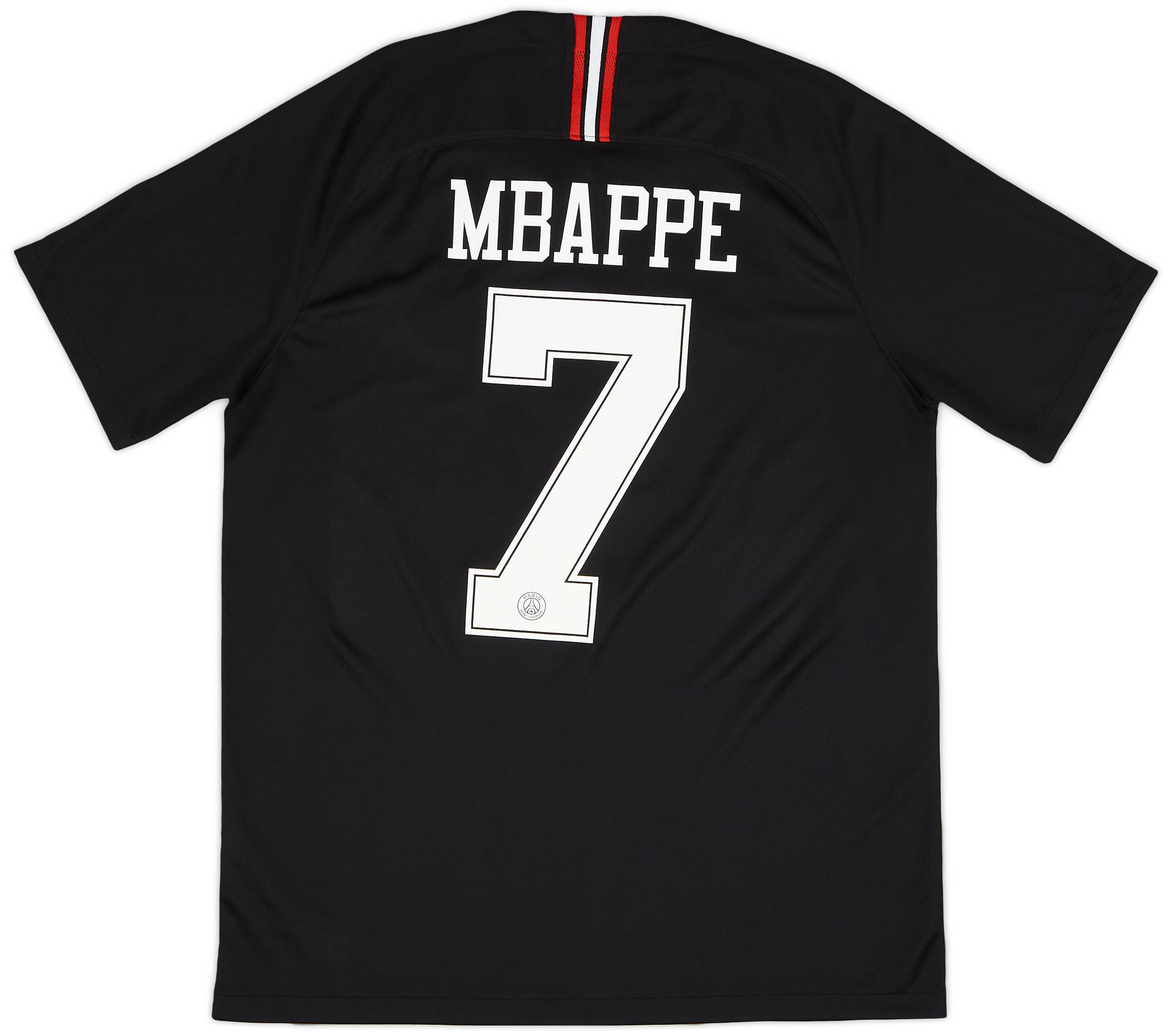 2018-19 Paris Saint-Germain Third/Home Shirt Mbappe #7 - 9/10 - (L)