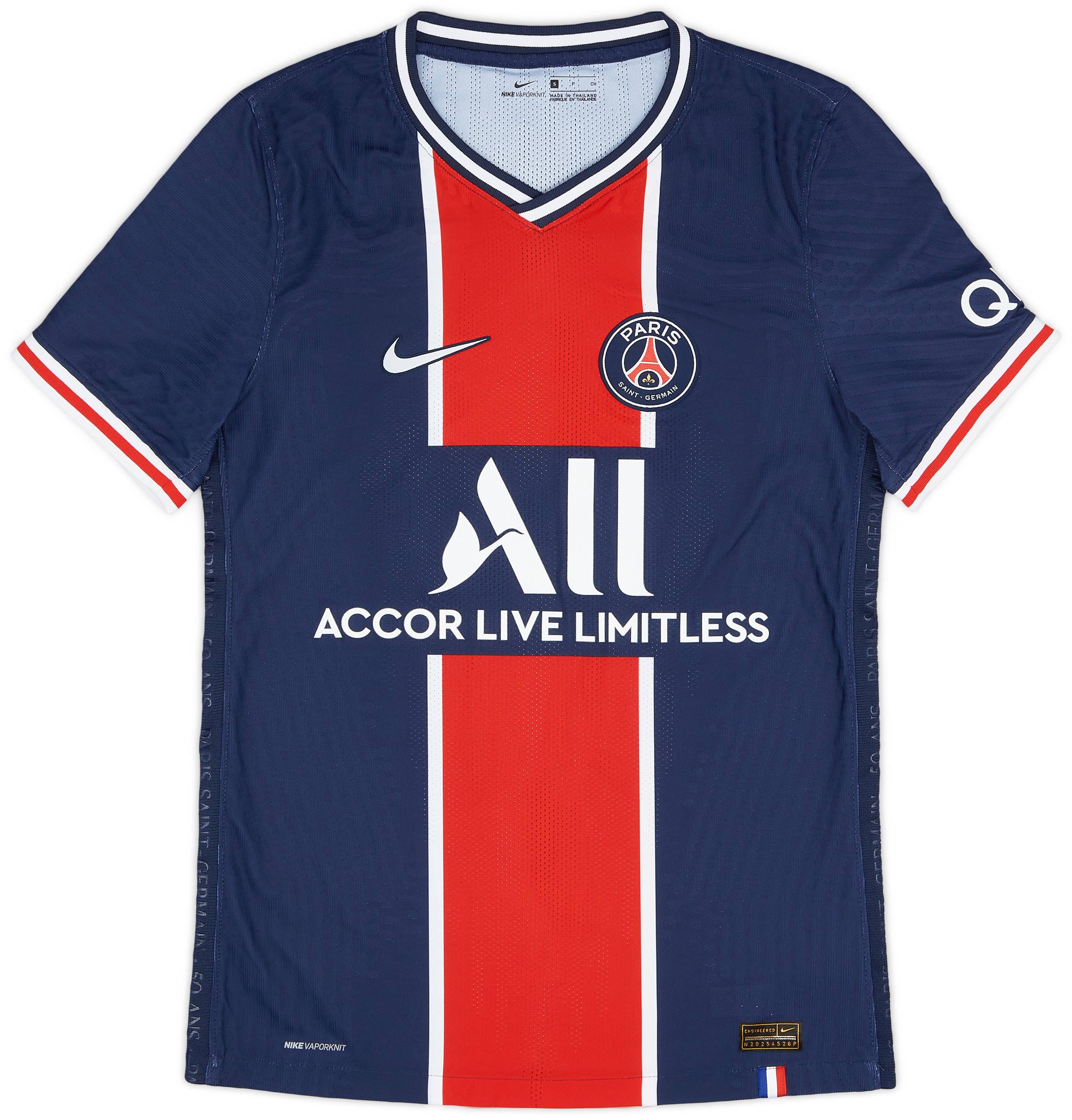 2020-21 Paris Saint-Germain Authentic Home Shirt - 9/10 - (S)