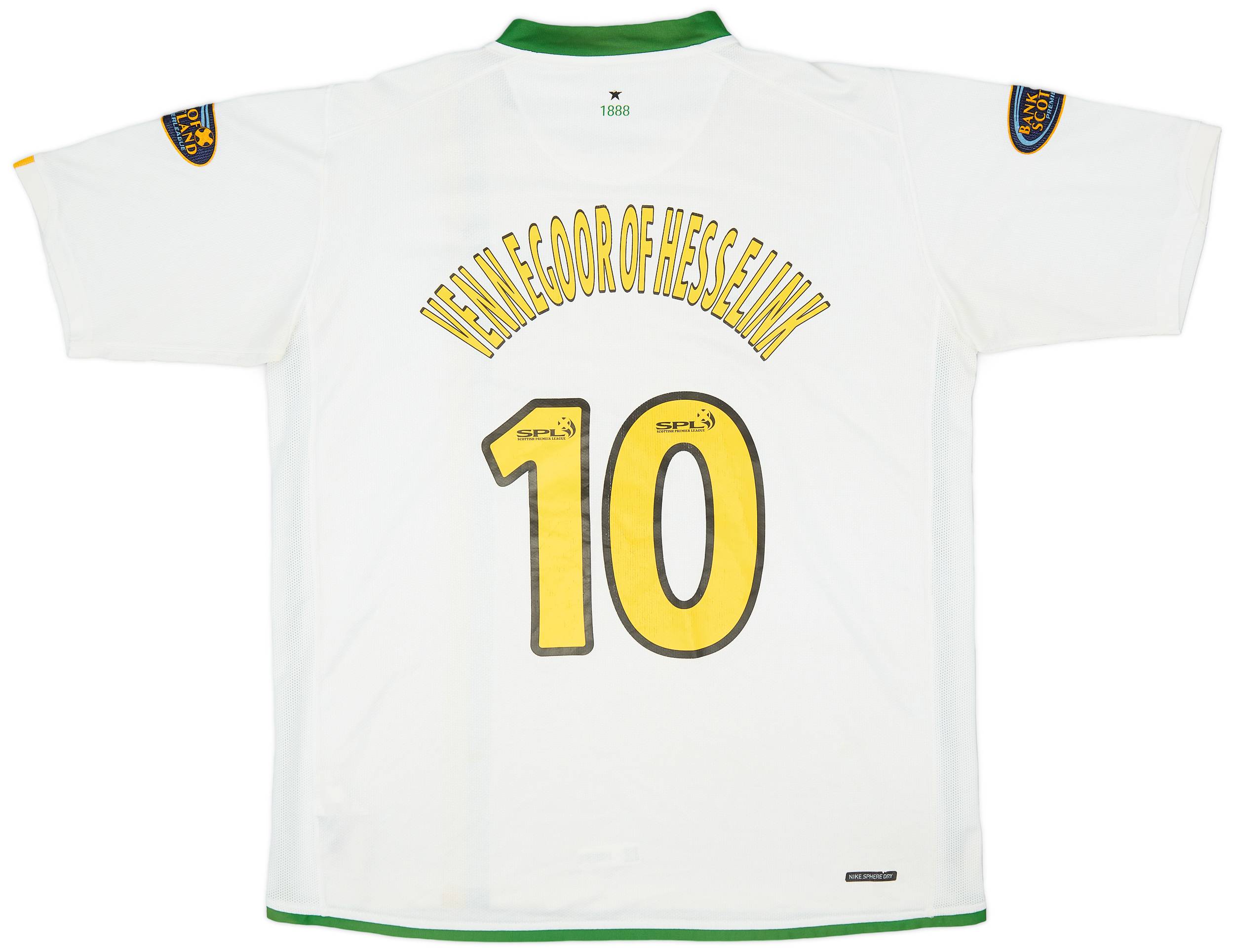 2007-08 Celtic Third Shirt Vennegoor of Hesselink #10 - 6/10 - (XXL)