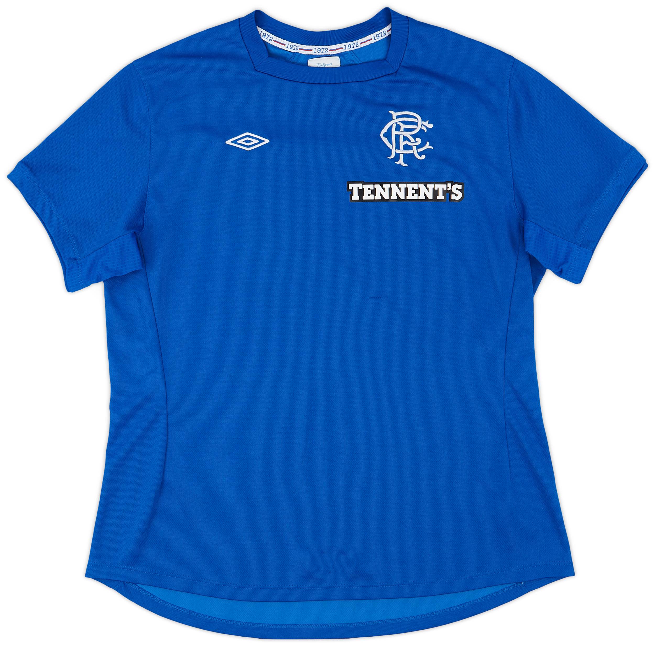 2012-13 Rangers Home Shirt - 9/10 - (Women&#039;s XL)