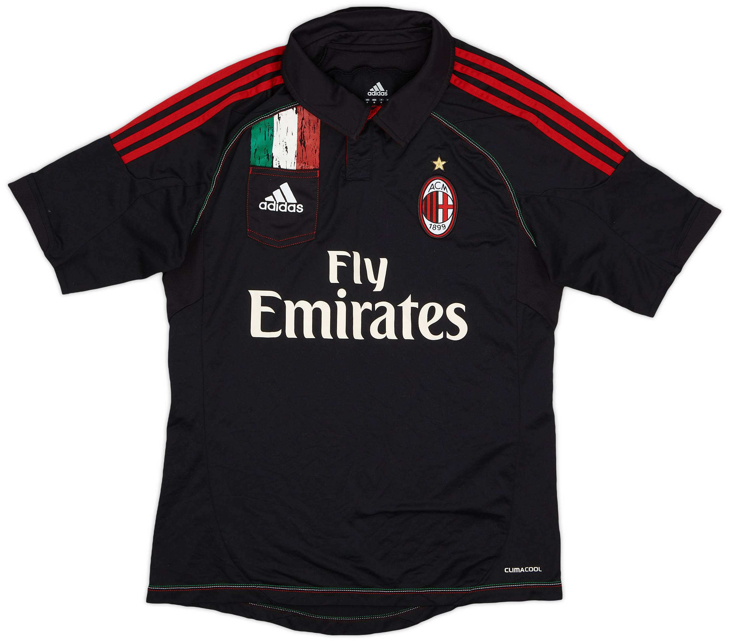 2012-13 AC Milan Third Shirt - 9/10 - (M)