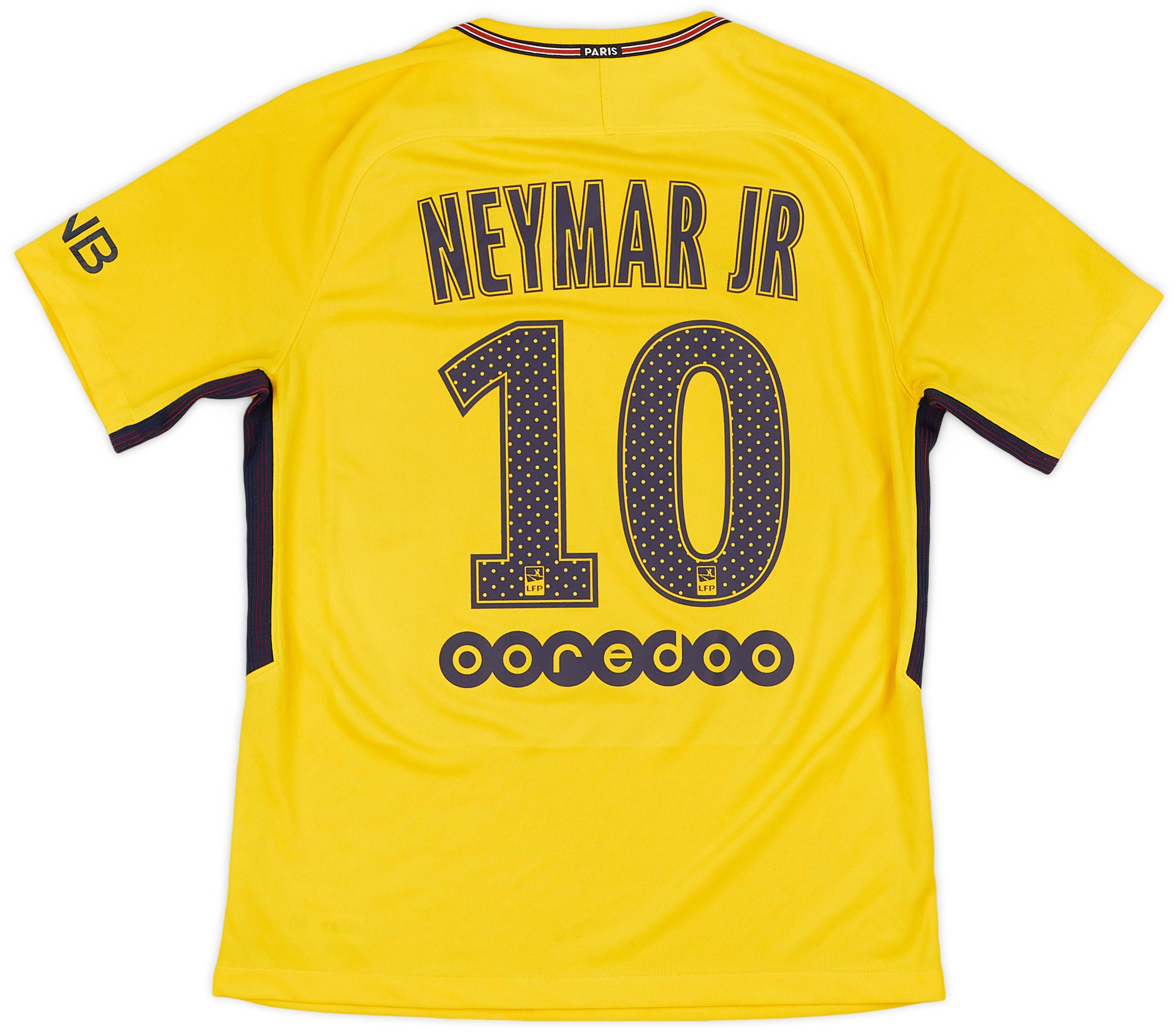 2017-18 Paris Saint-Germain Away Shirt Neymar Jr #10 - 7/10 - (M)