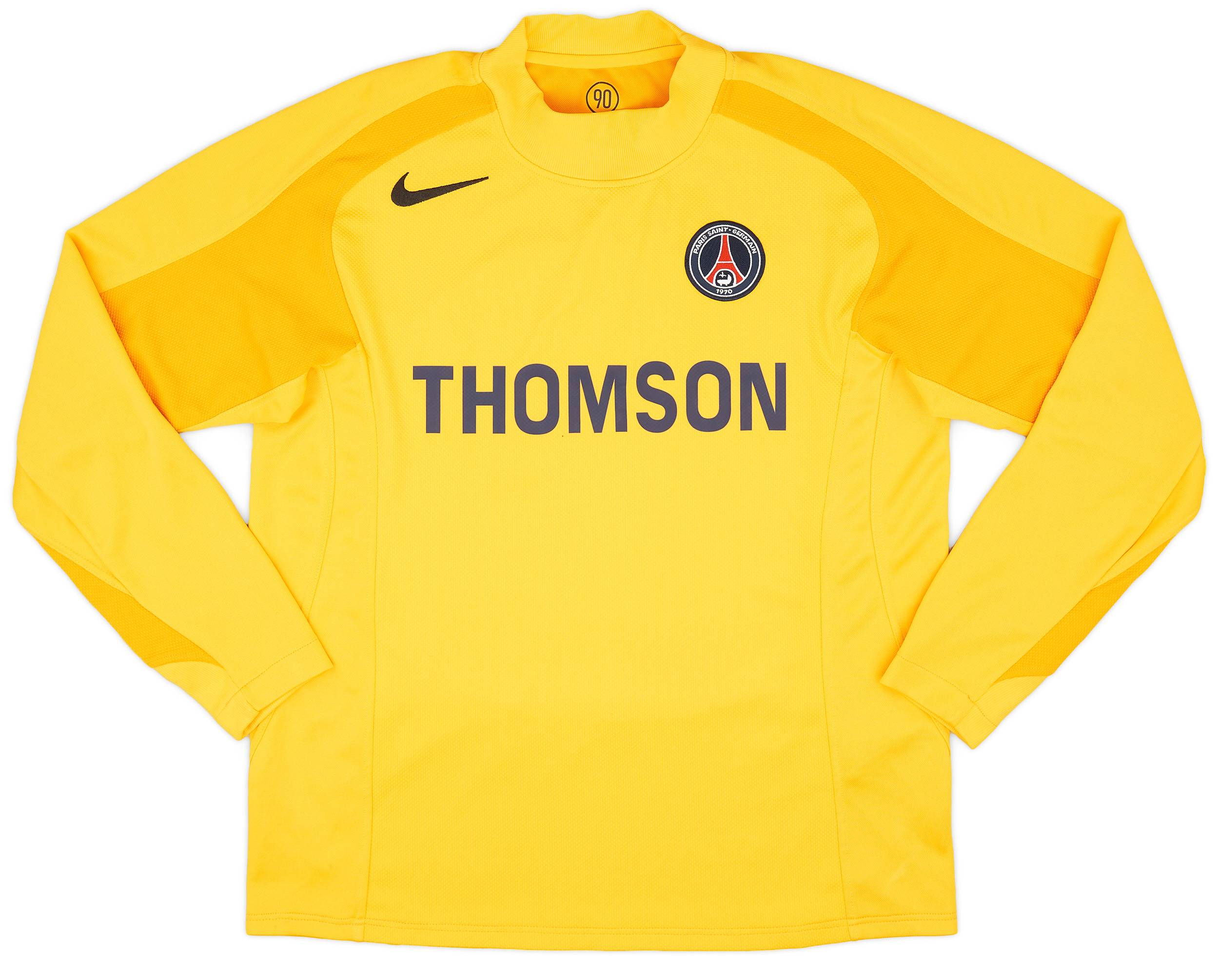 2005-06 Paris Saint-Germain Player Issue GK Shirt - 9/10 - (L)