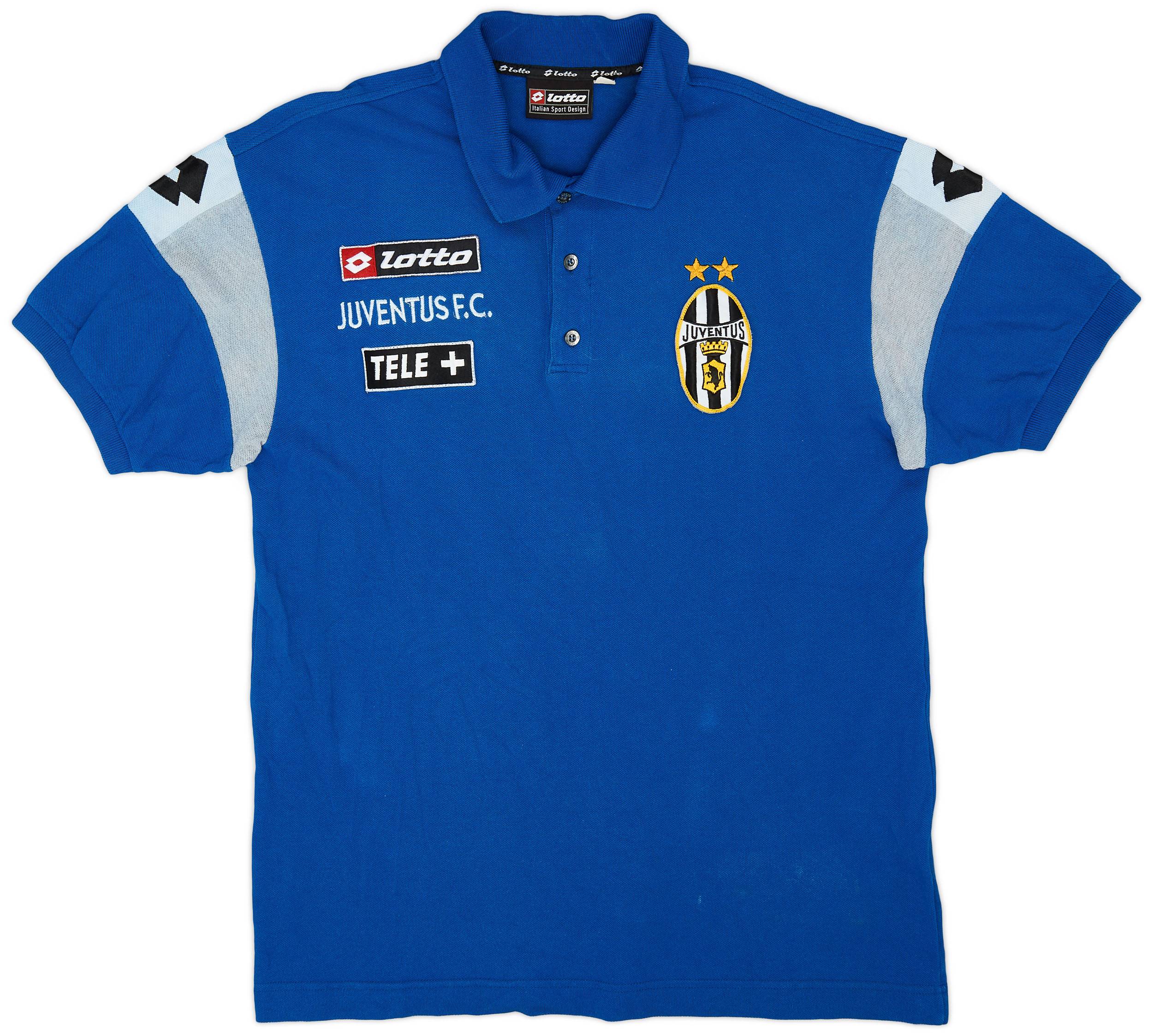 2000-02 Juventus Lotto Polo Shirt - 8/10 - (L)