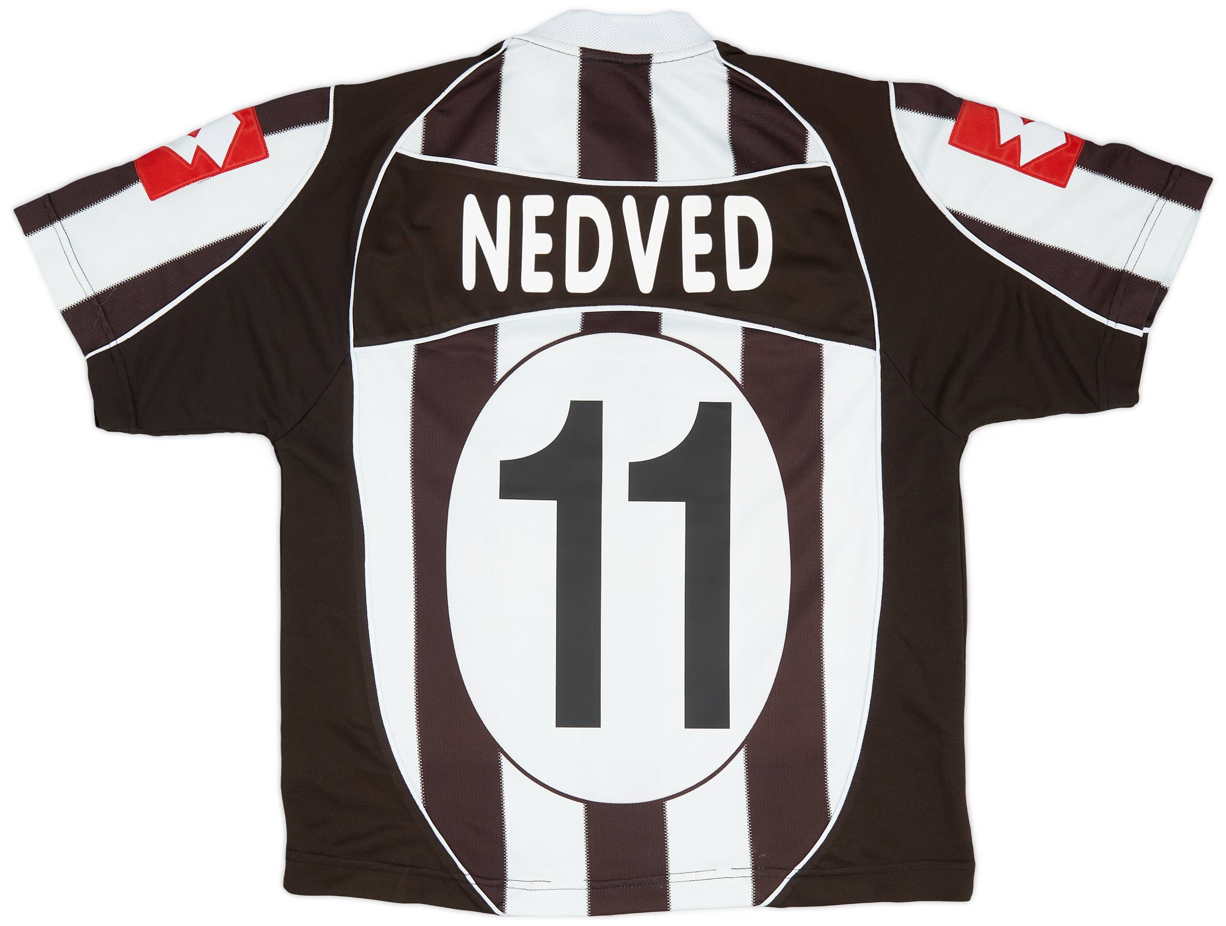 セール・キャンペーン - #11 Nedved Shirt Home Juventus 2002-03 8/10 (M) - ウェア