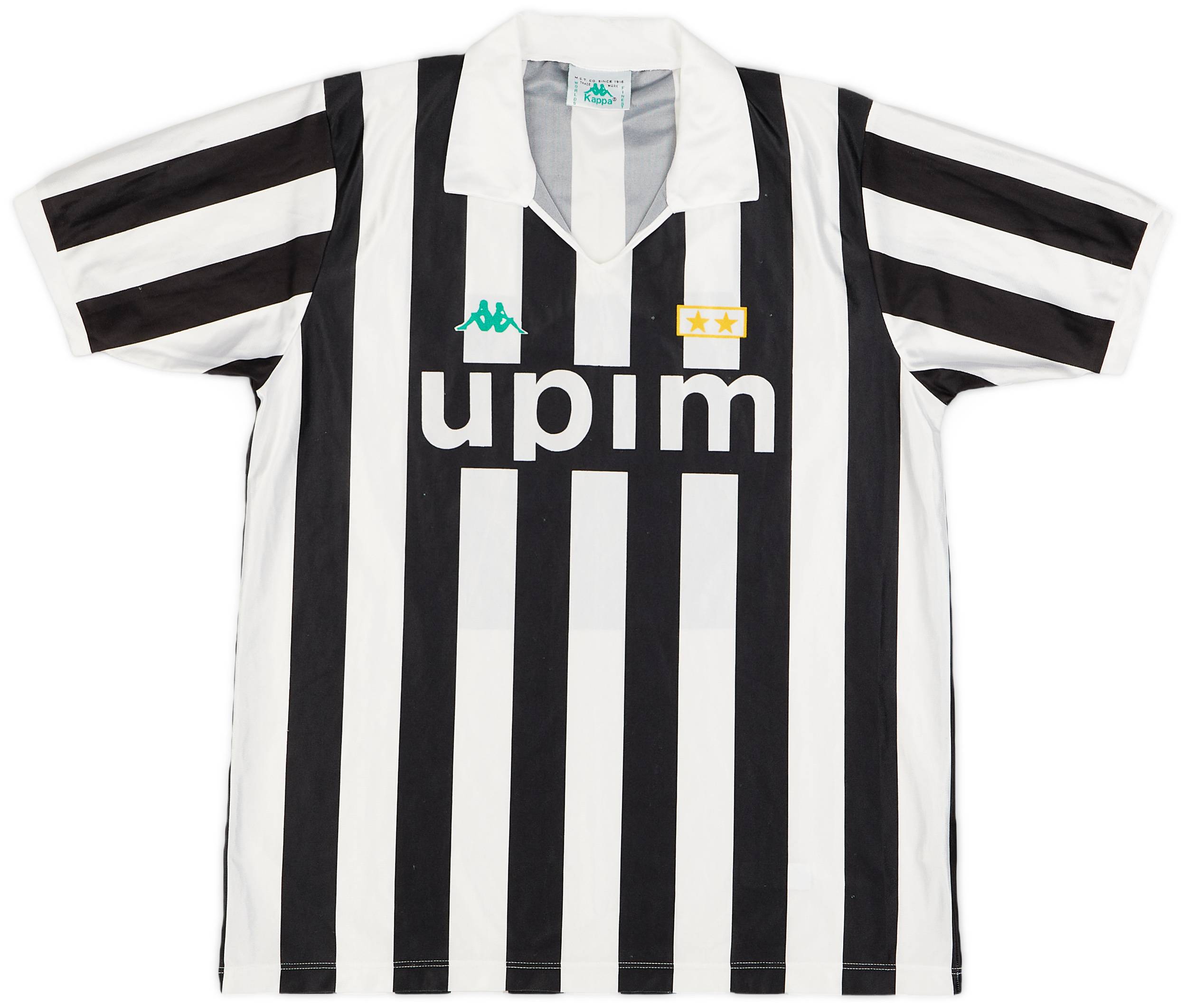 1991-92 Juventus Basic Home Shirt - 9/10 - (L)