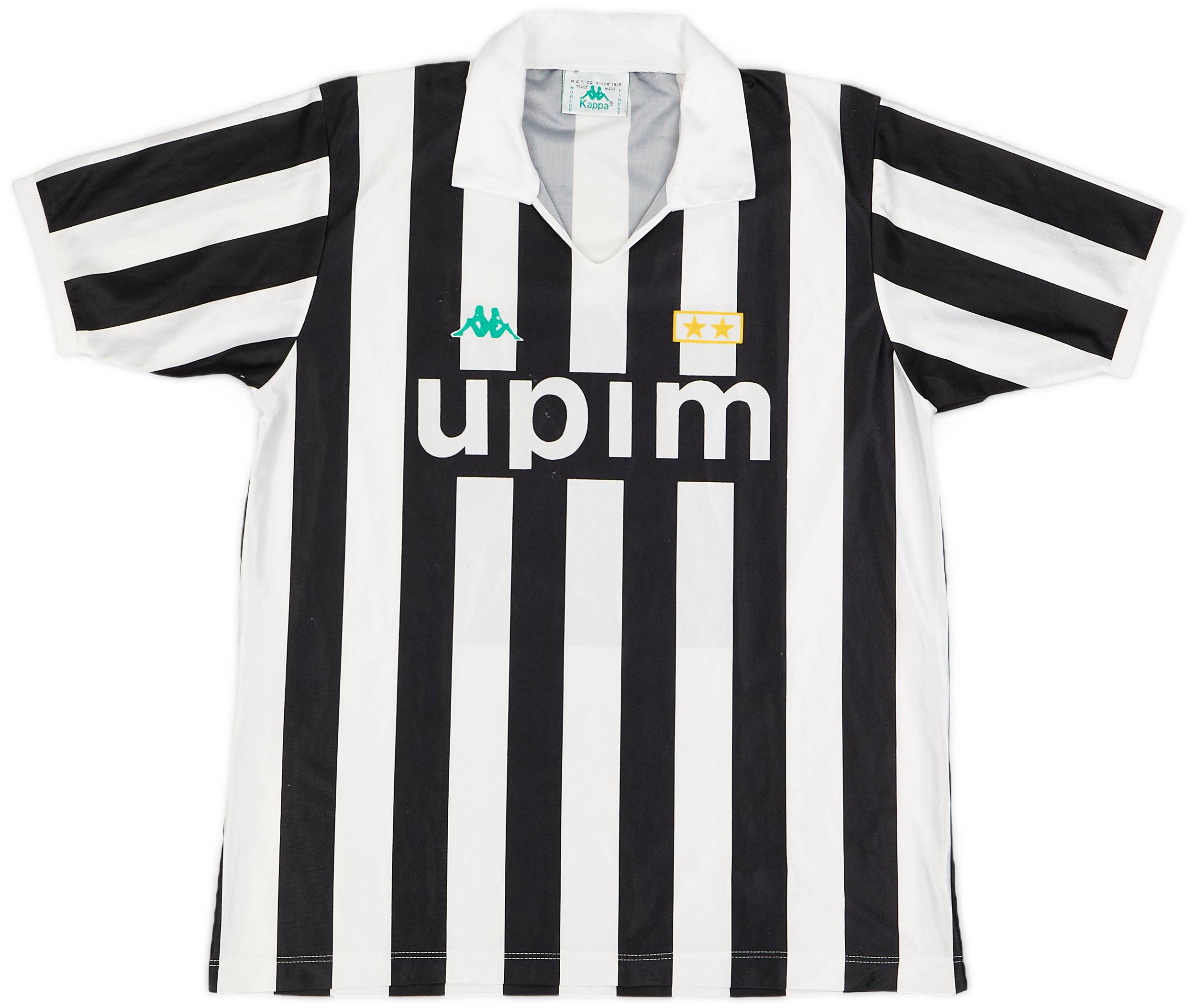 1991-92 Juventus Basic Home Shirt - 8/10 - (L)