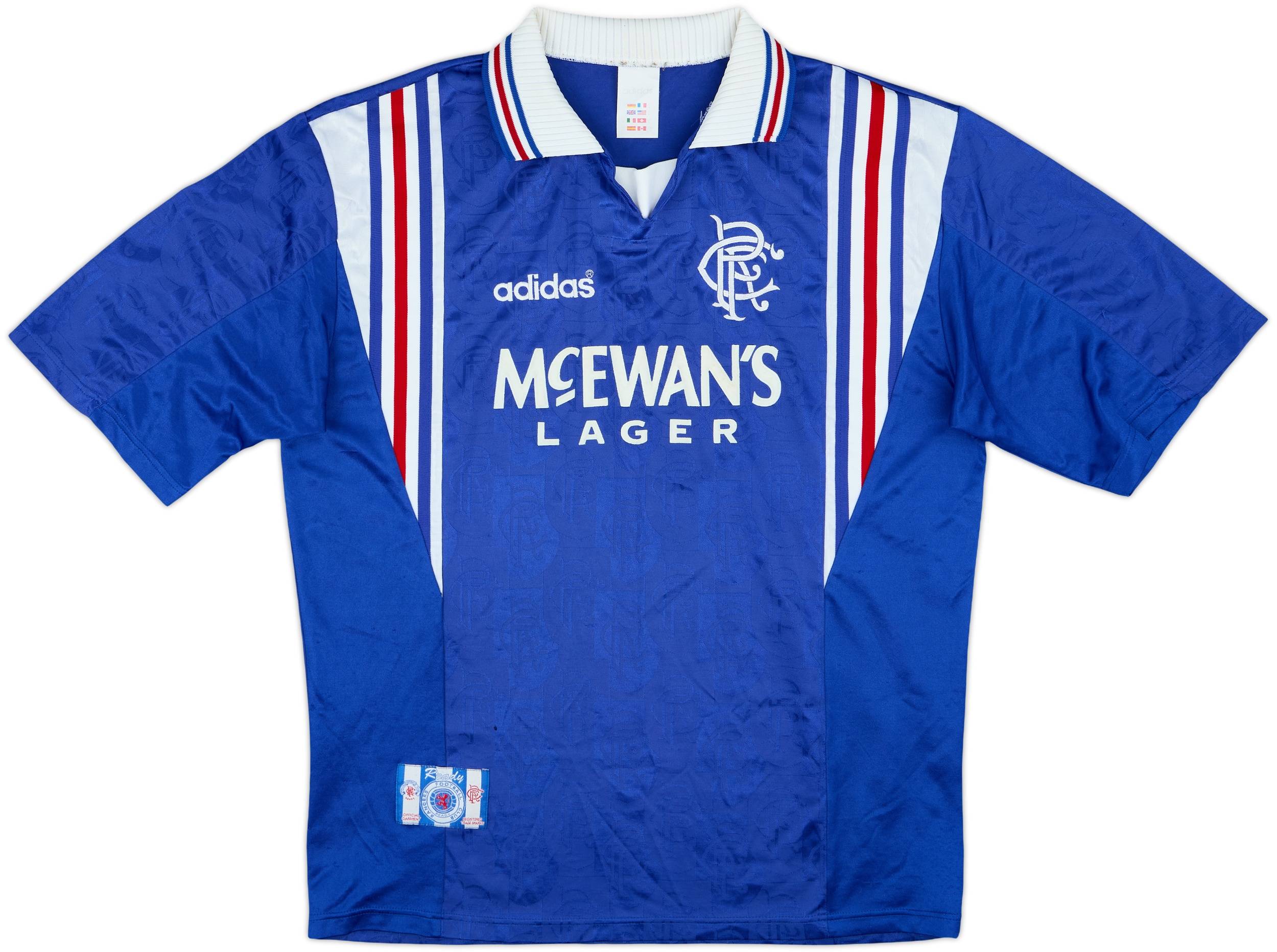 1996-97 Rangers Home Shirt - 7/10 - (L)