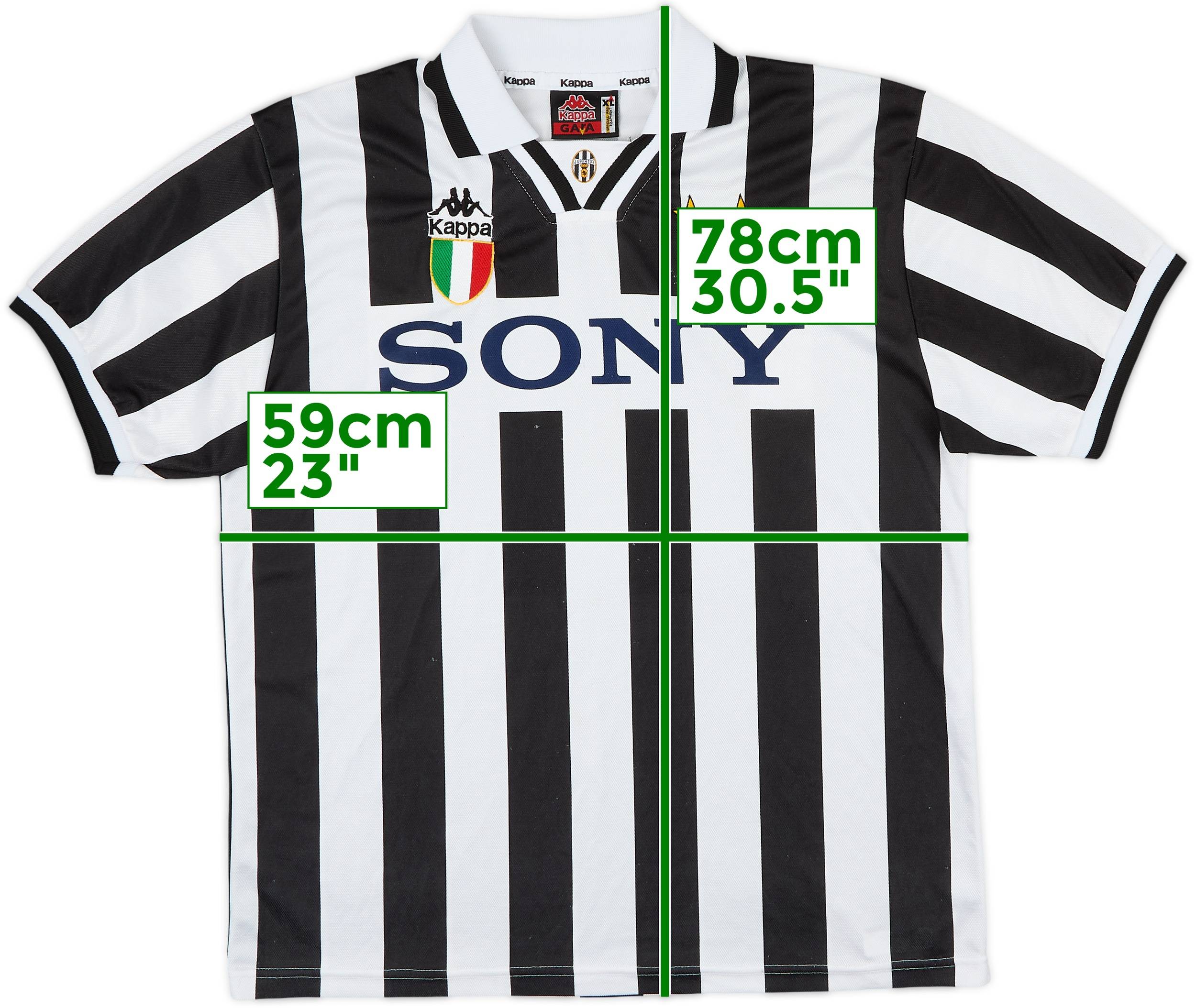 1995-97 Juventus Home Shirt - 8/10 - (XL)