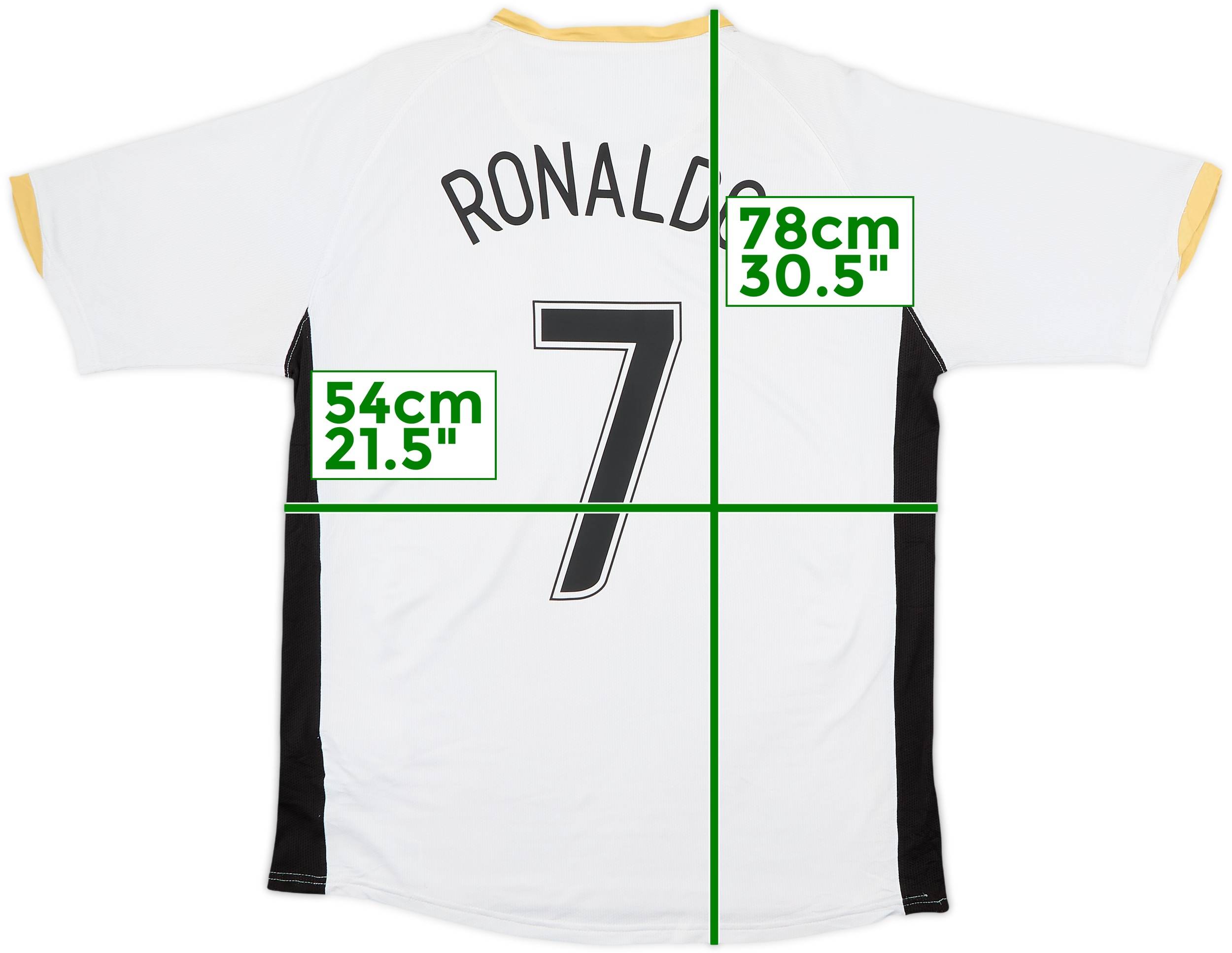 2006-08 Manchester United Away Shirt Ronaldo #7 - 6/10 - (XL)