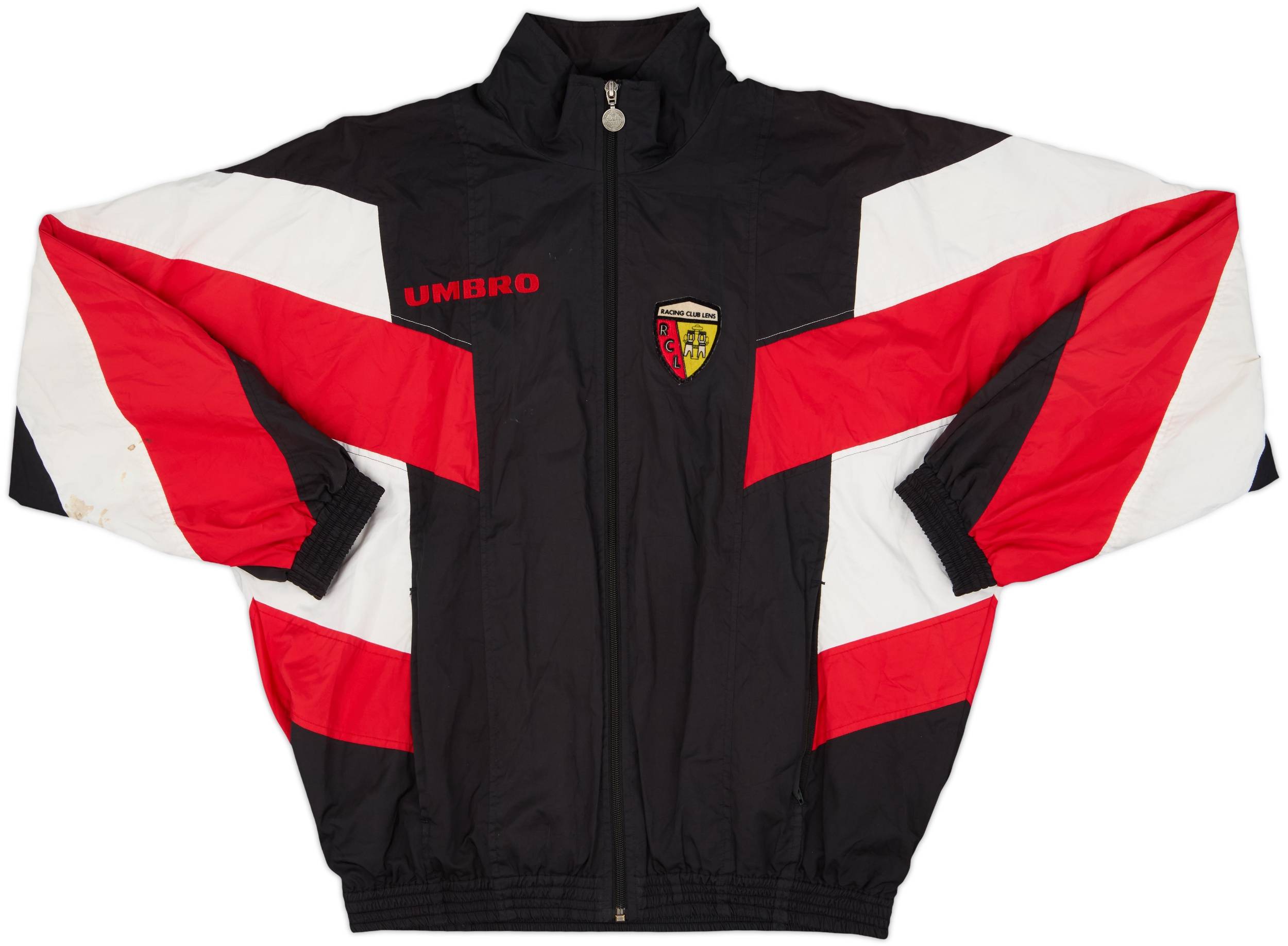 1996-98 RC Lens Umbro Track Jacket - 7/10 - (M)