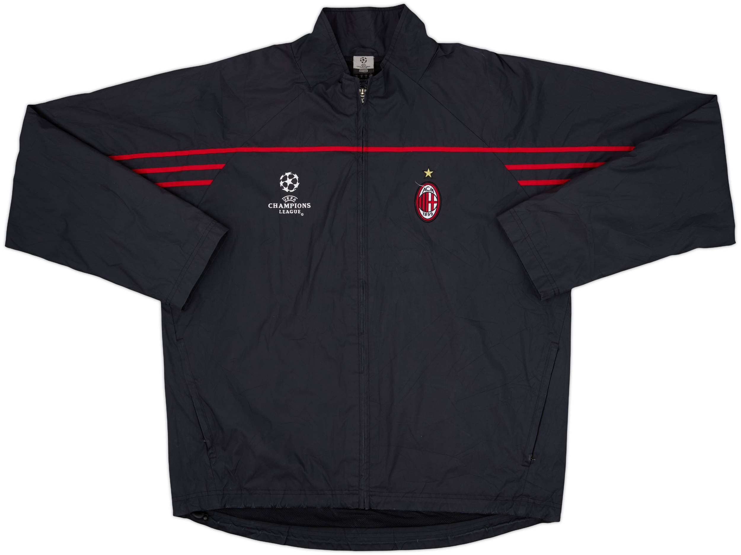 2002-03 AC Milan adidas CL Track Jacket - 9/10 - (M)