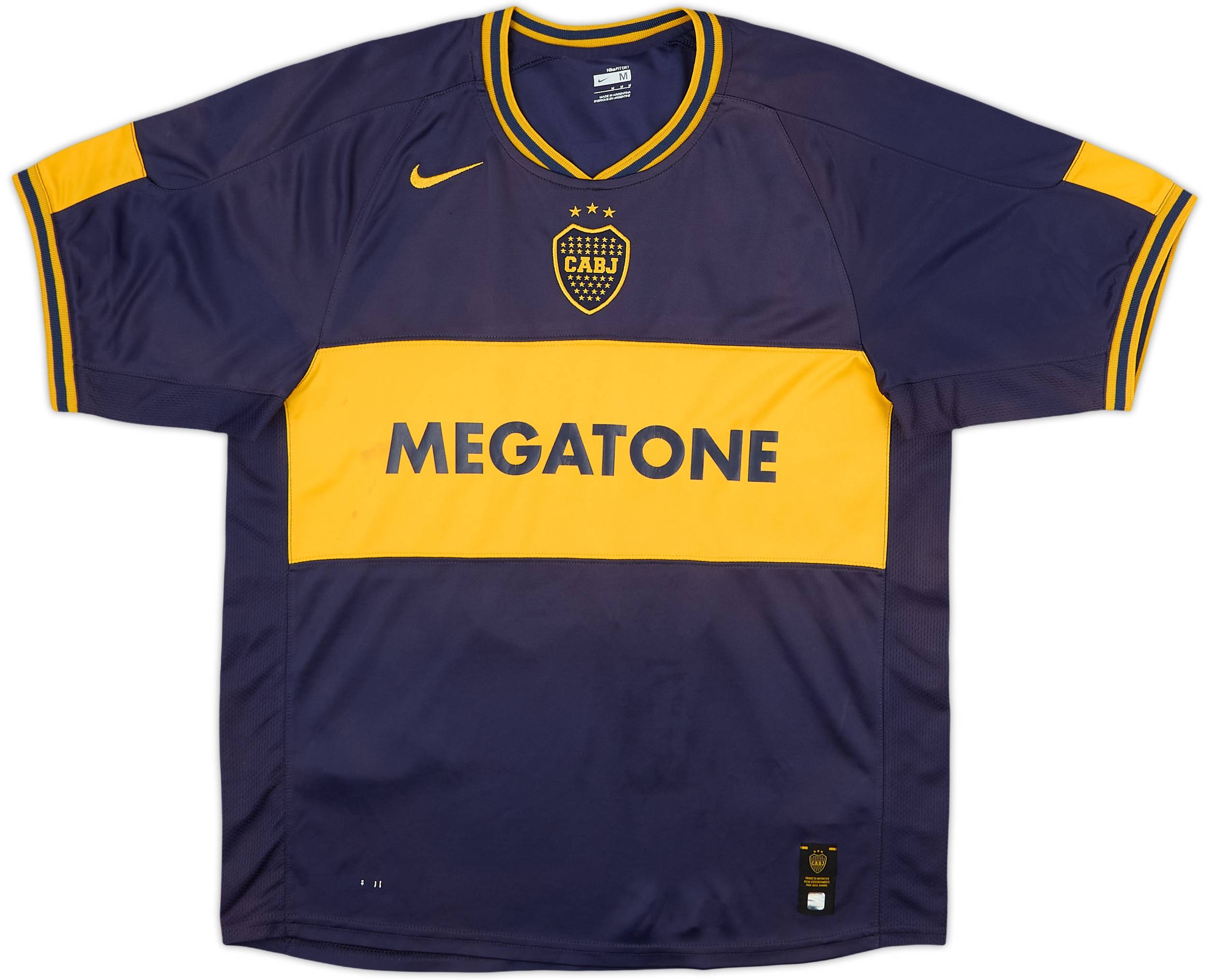 2006-07 Boca Juniors Home Shirt #11 - 7/10 - (M)