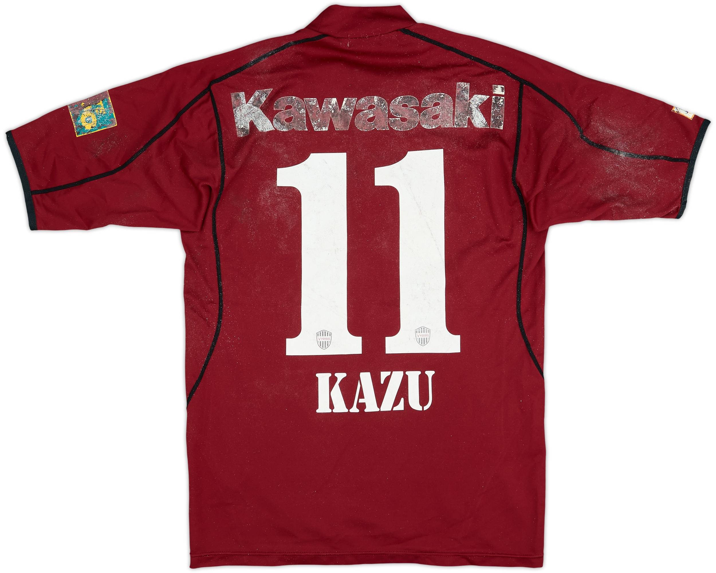 Vissel Kobe シャツ 3番 Soma 2005-06 Vissel Kobe Home Shirt Kazu #11 - 3/10 - (S)