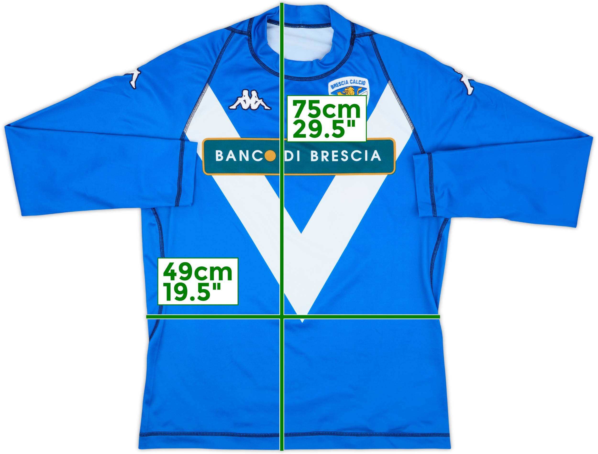 2003-04 Brescia Home L/S Shirt - 8/10 - (XL)
