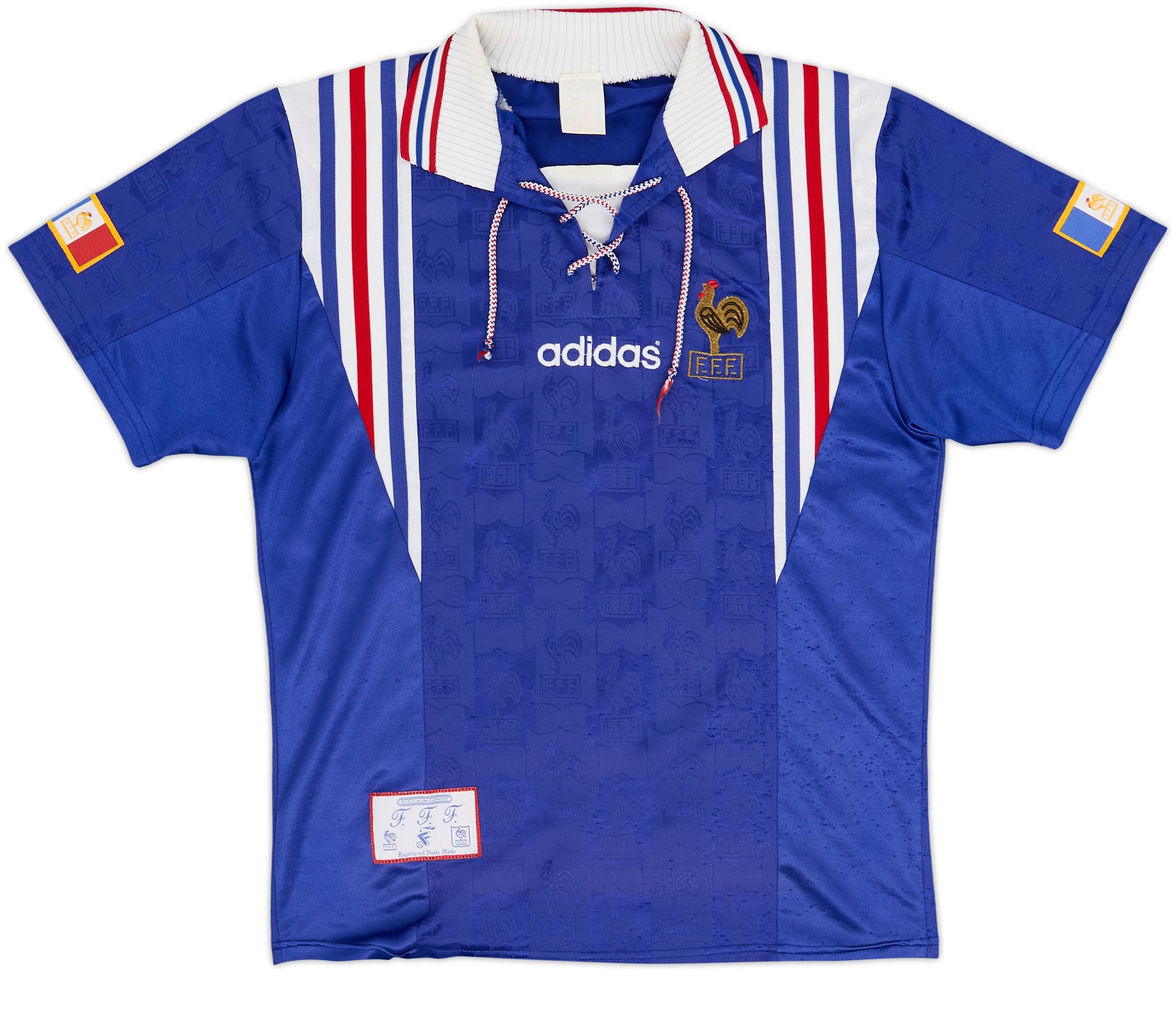 1996-98 France Home Shirt - 7/10 - (S)