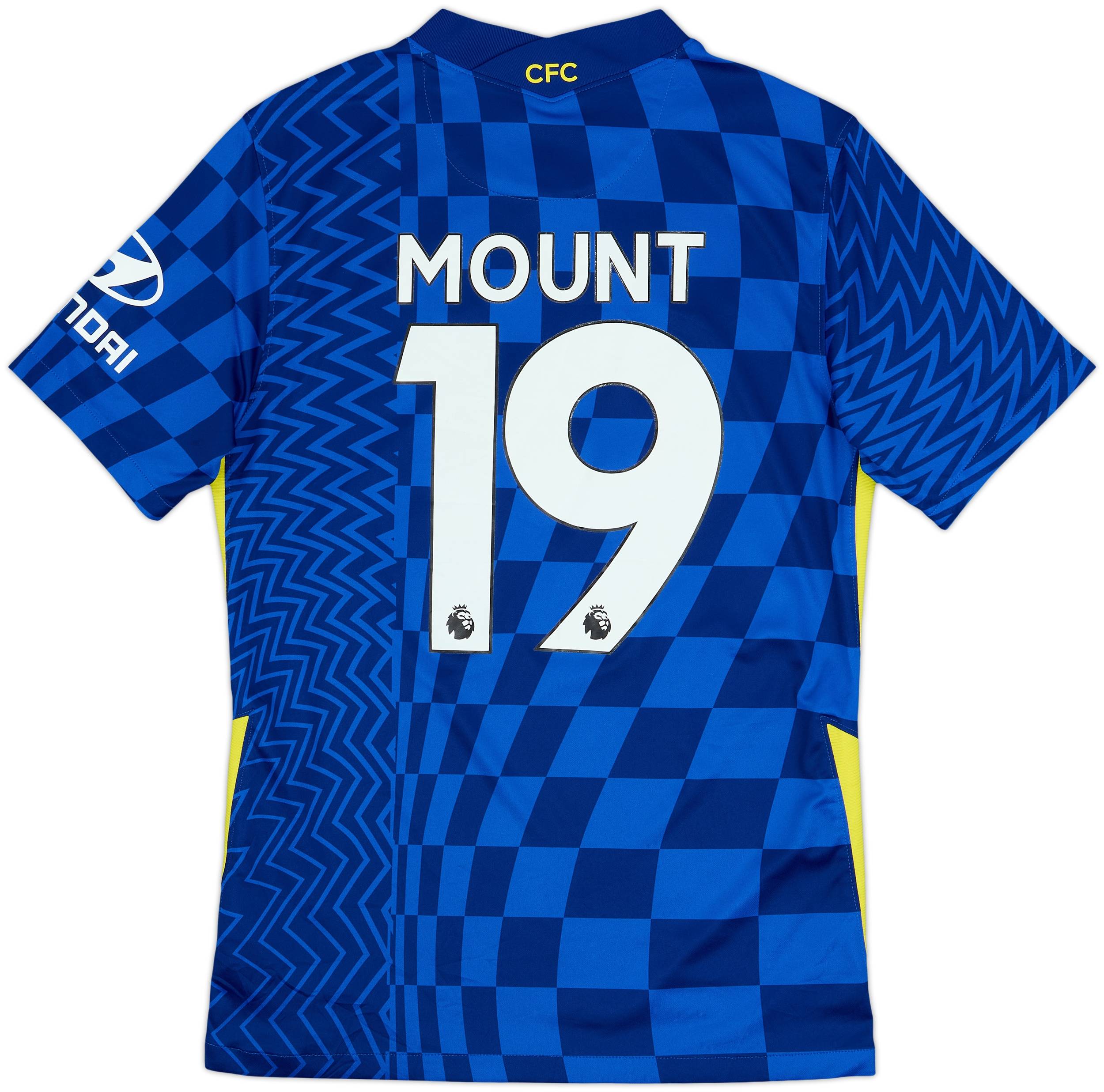 Chelsea MOUNT　ユニフォーム Mサイズ 2021-22 Chelsea Home Shirt Mount #19 - 4/10 - (S)