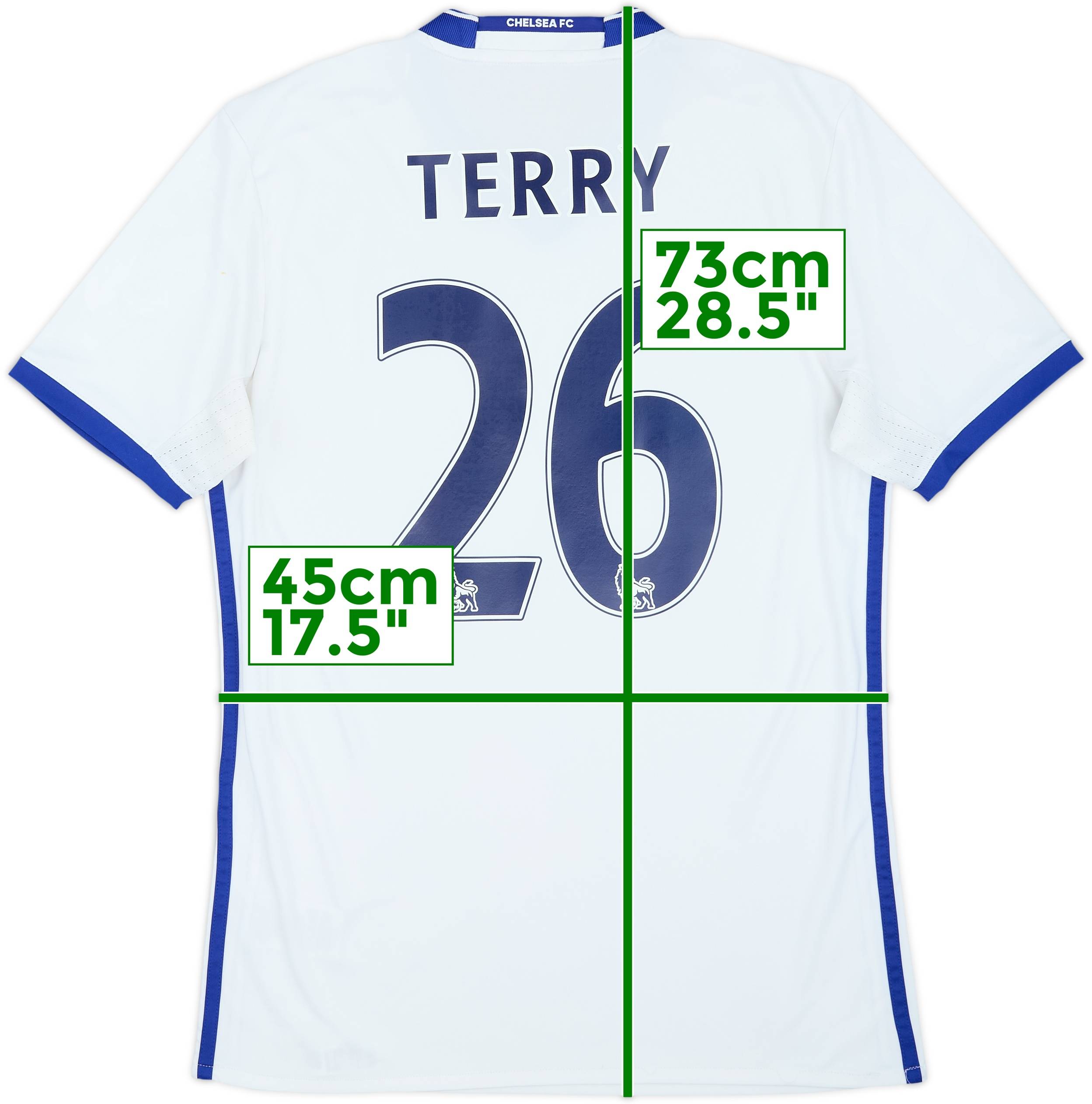 2016-17 Chelsea Third Shirt Terry #26 - 6/10 - (S)
